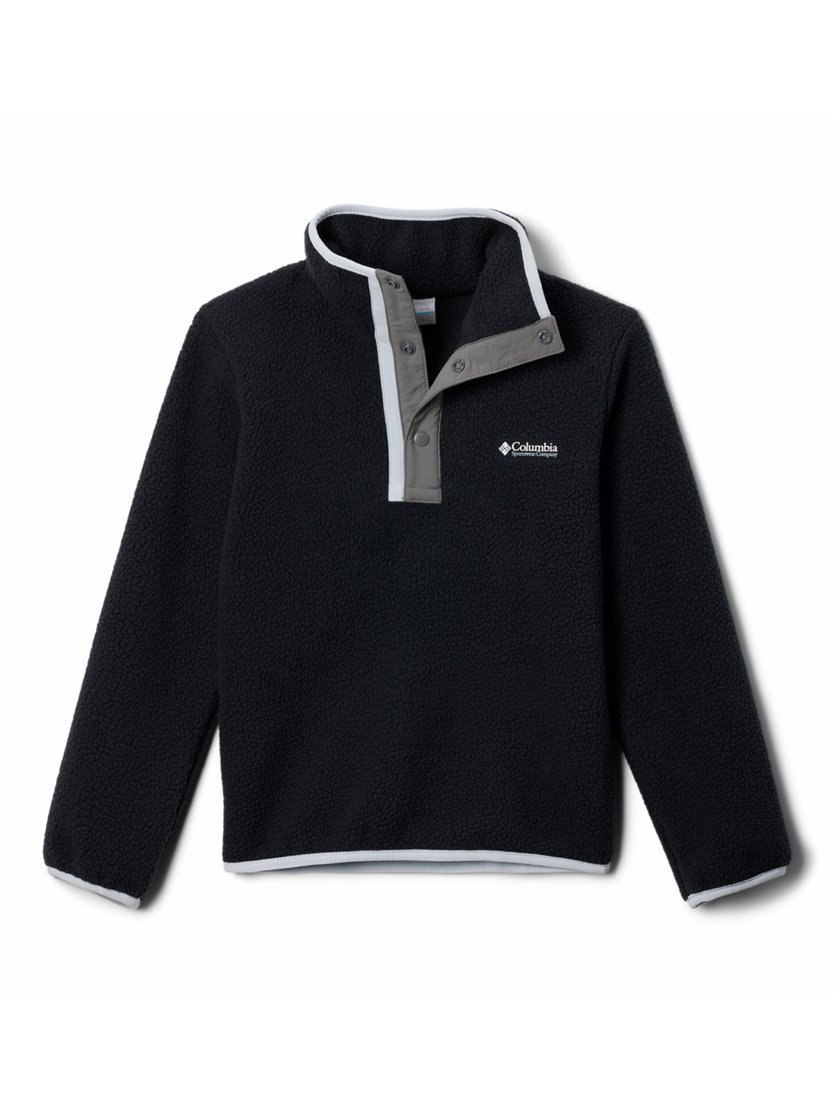 POLAR NIÑO HELVETIA II HALF SNAP NEGRO COLUMBIA - 1