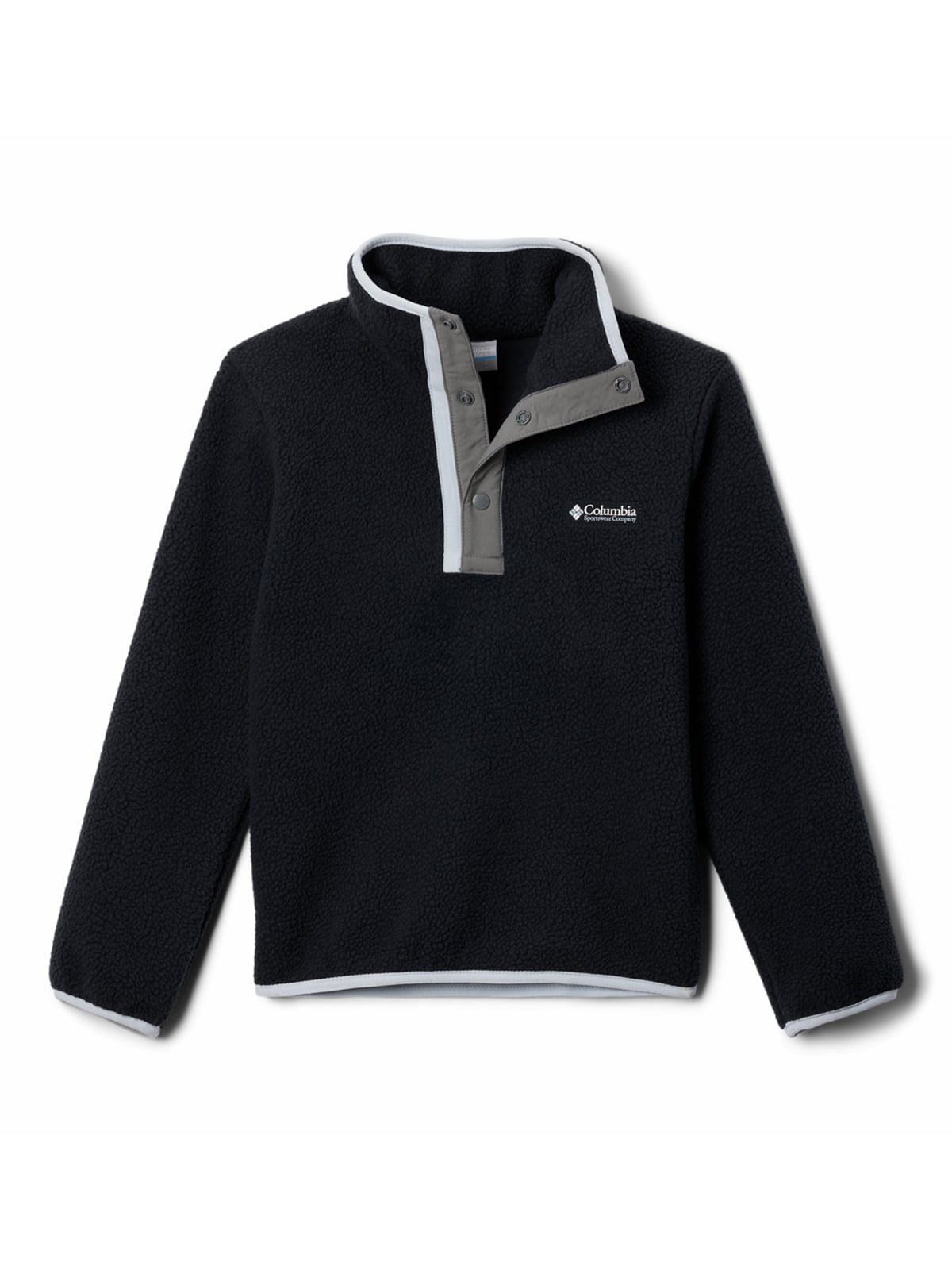 POLAR NIÑO HELVETIA II HALF SNAP NEGRO COLUMBIA - 1