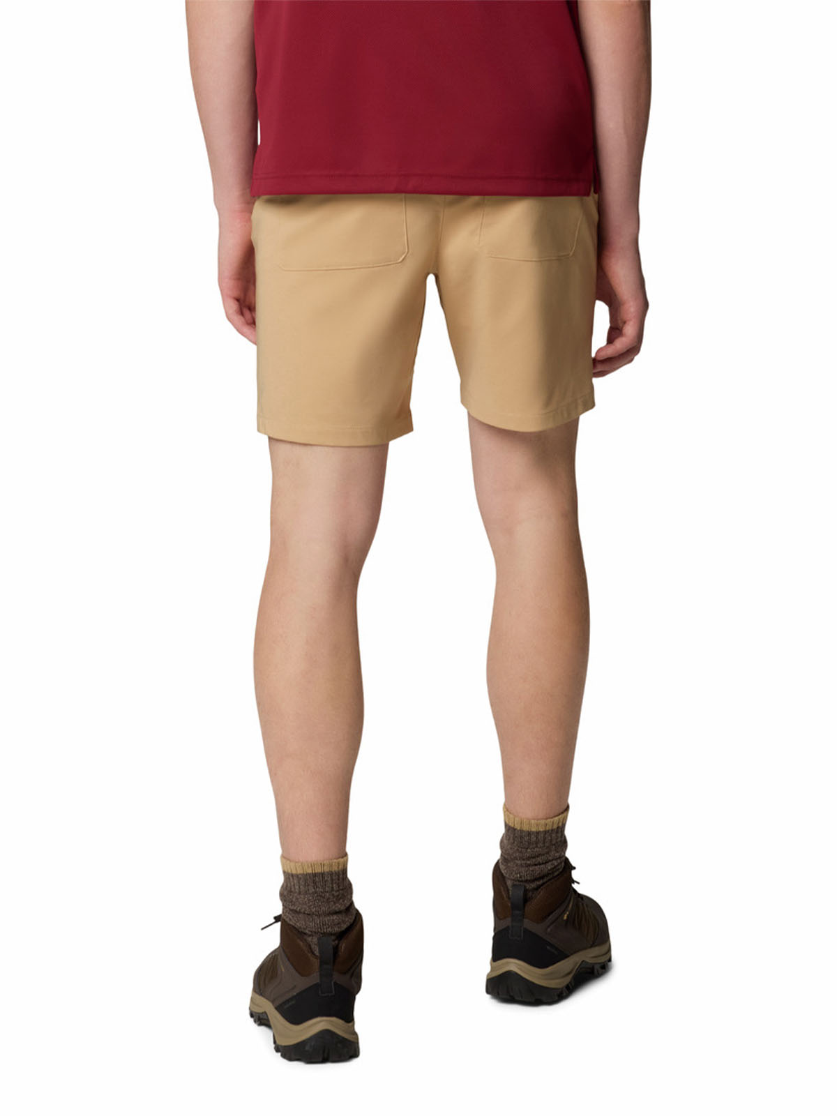 SHORT HOMBRE SAGE PEAK CHINO BEIGE COLUMBIA - 5