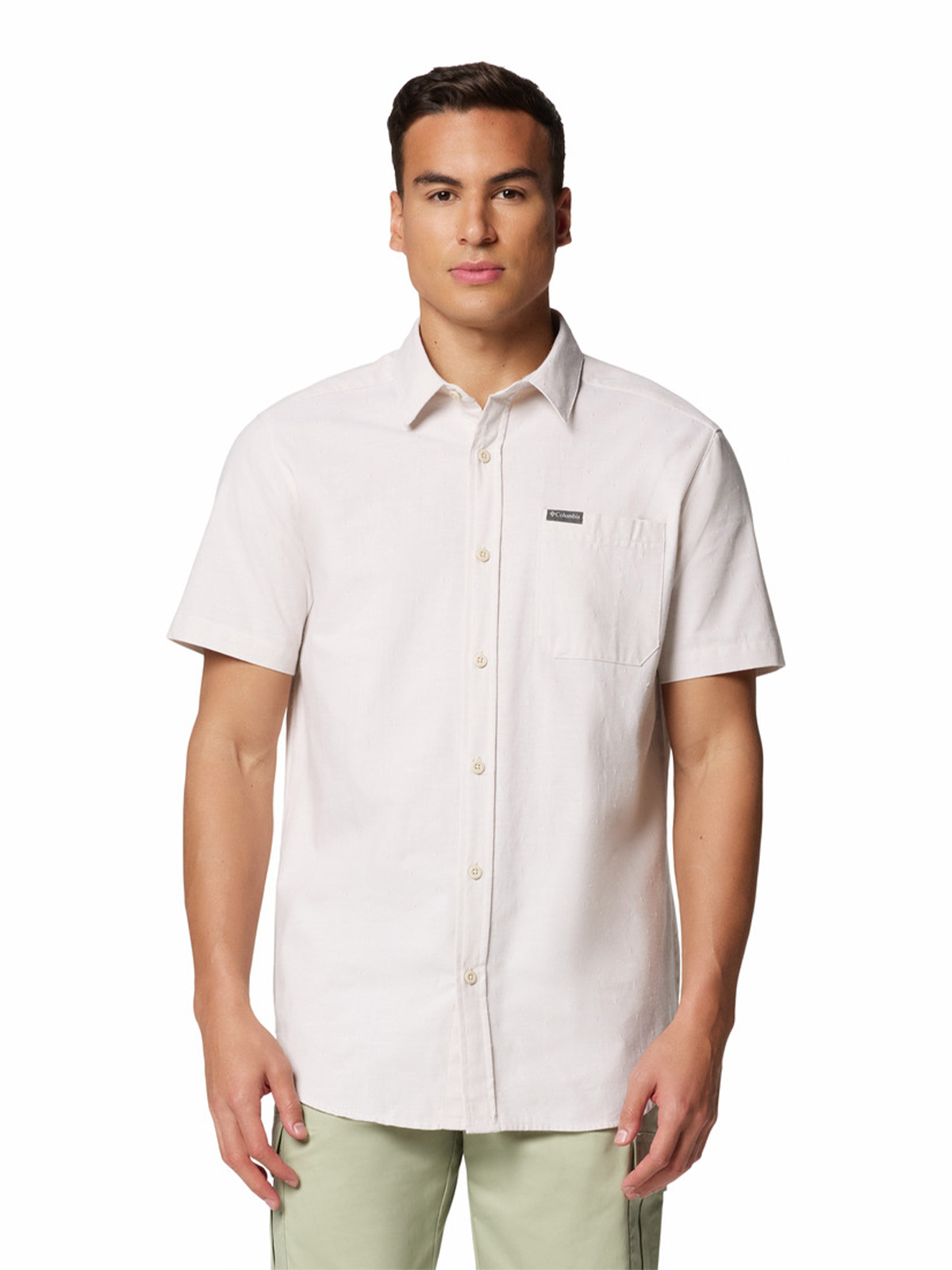 COLUMBIA CAMISA M/C HOMBRE RAPID RIVERS NOVELTY GRIS COLUMBIA
