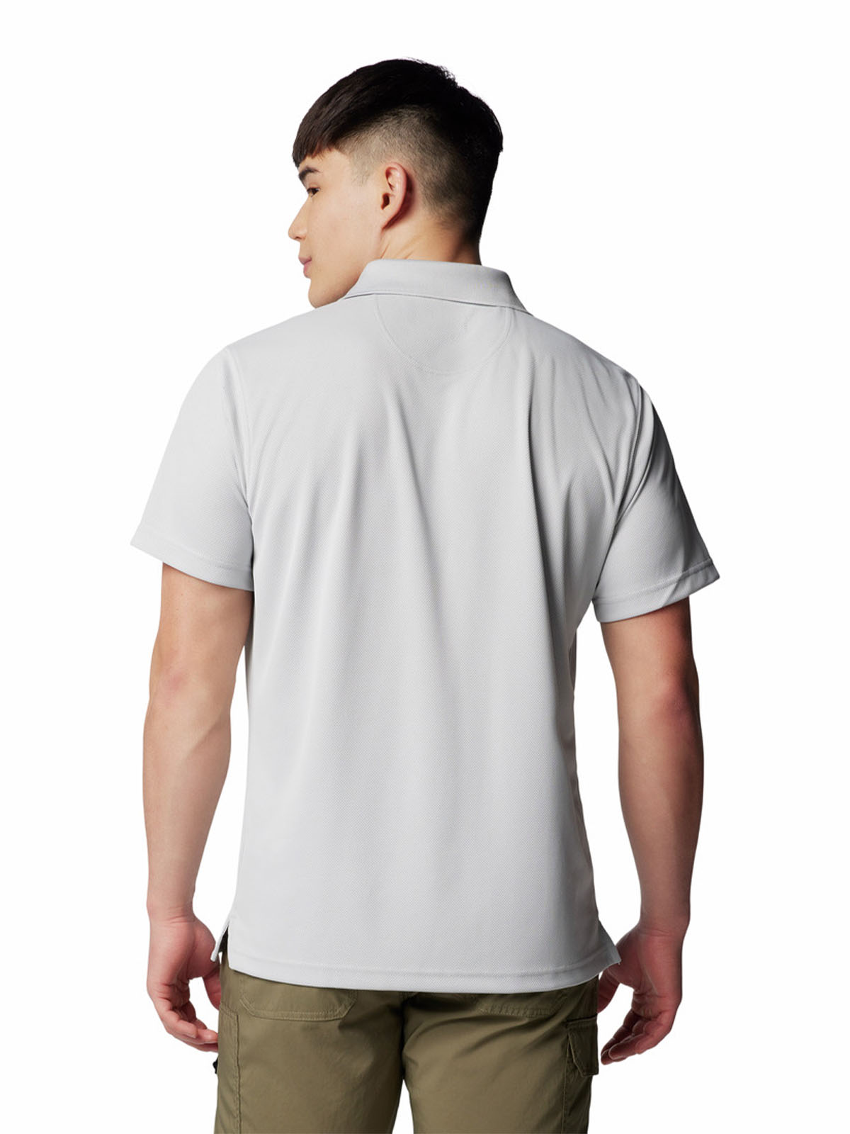 POLERA MANGA CORTA HOMBRE UTILIZER GRIS COLUMBIA - 4