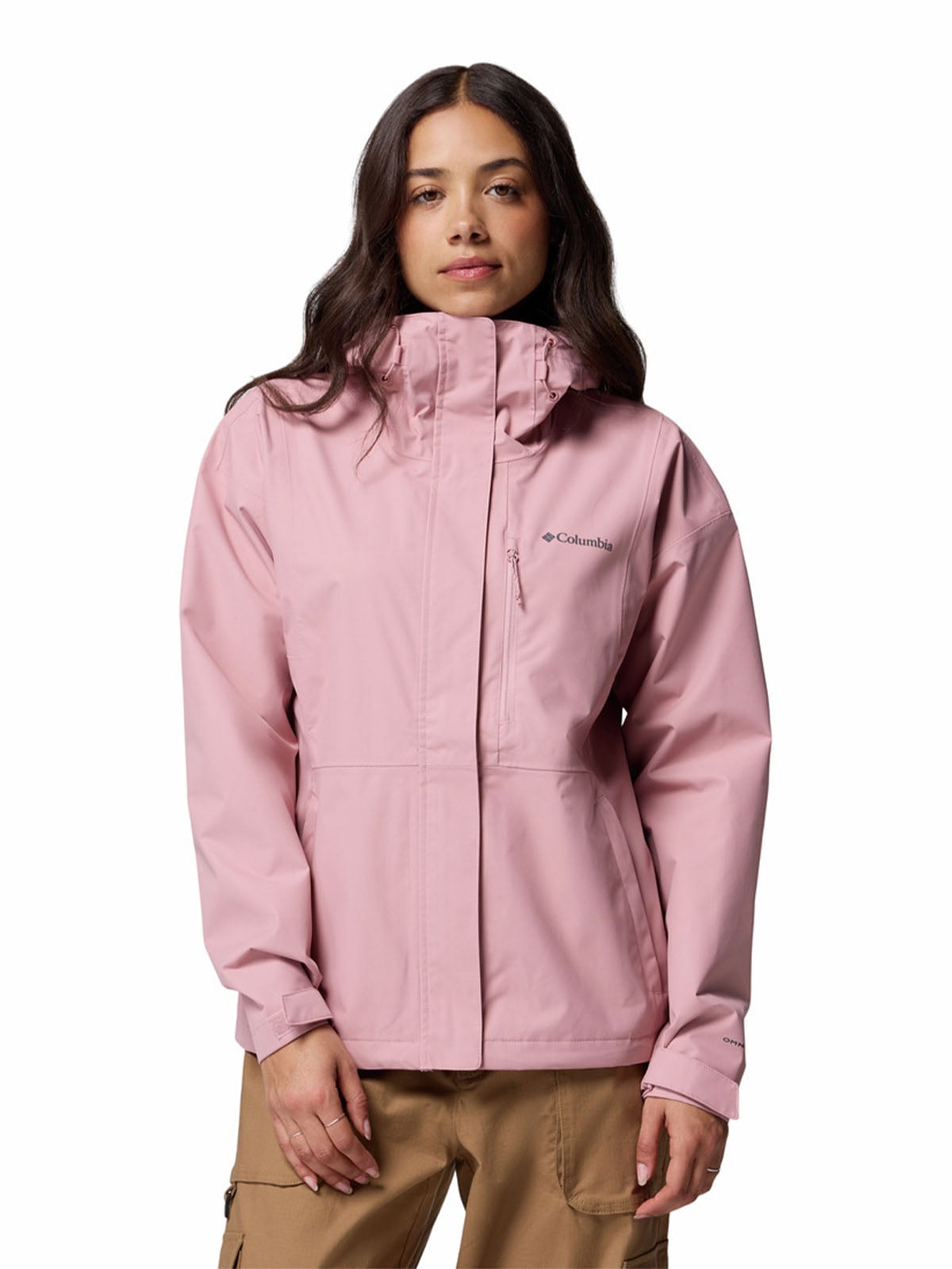 CORTAVIENTO MUJER HIKEBOUND II ROSADO COLUMBIA - 1