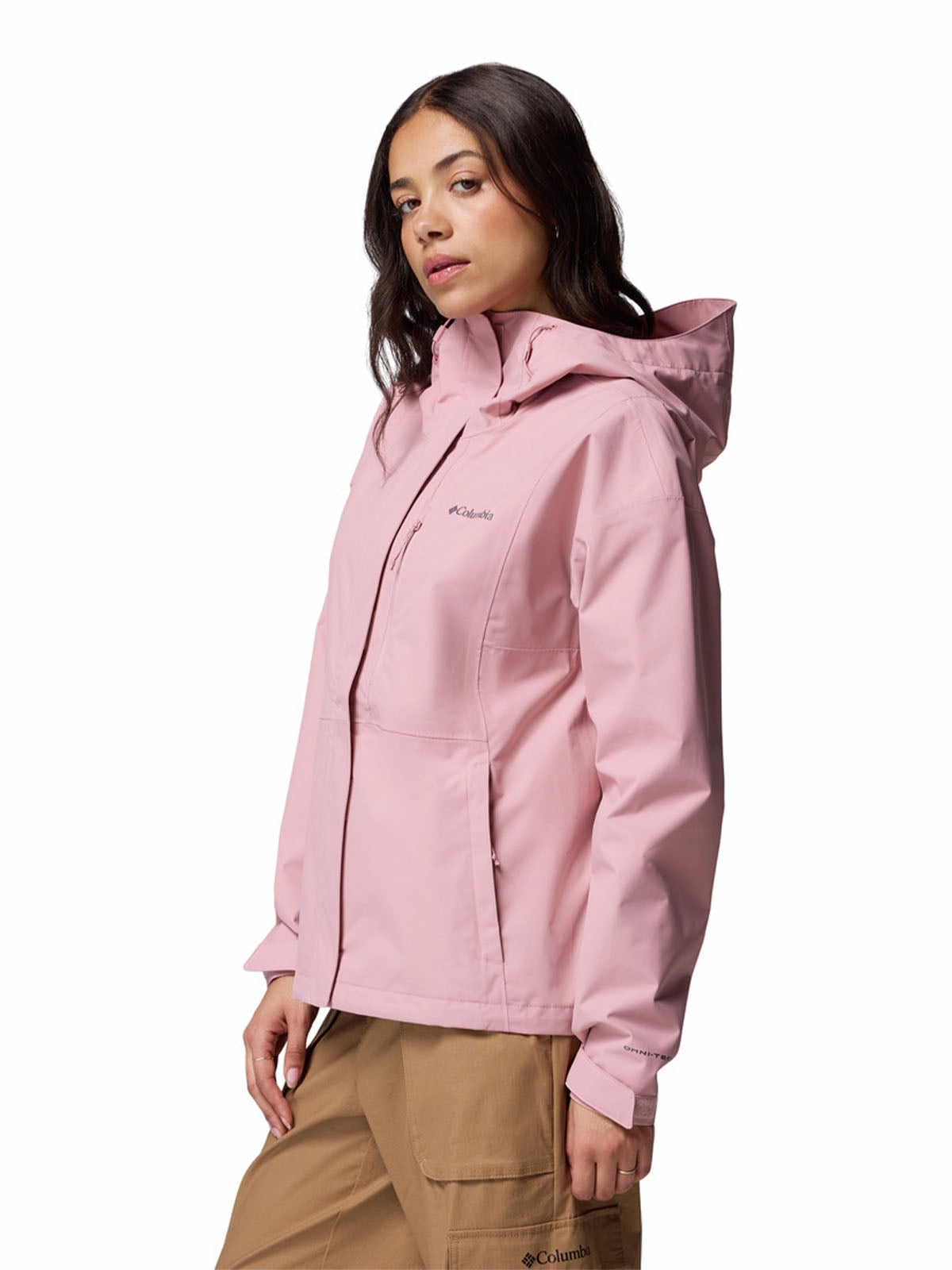 CORTAVIENTO MUJER HIKEBOUND II ROSADO COLUMBIA - 4