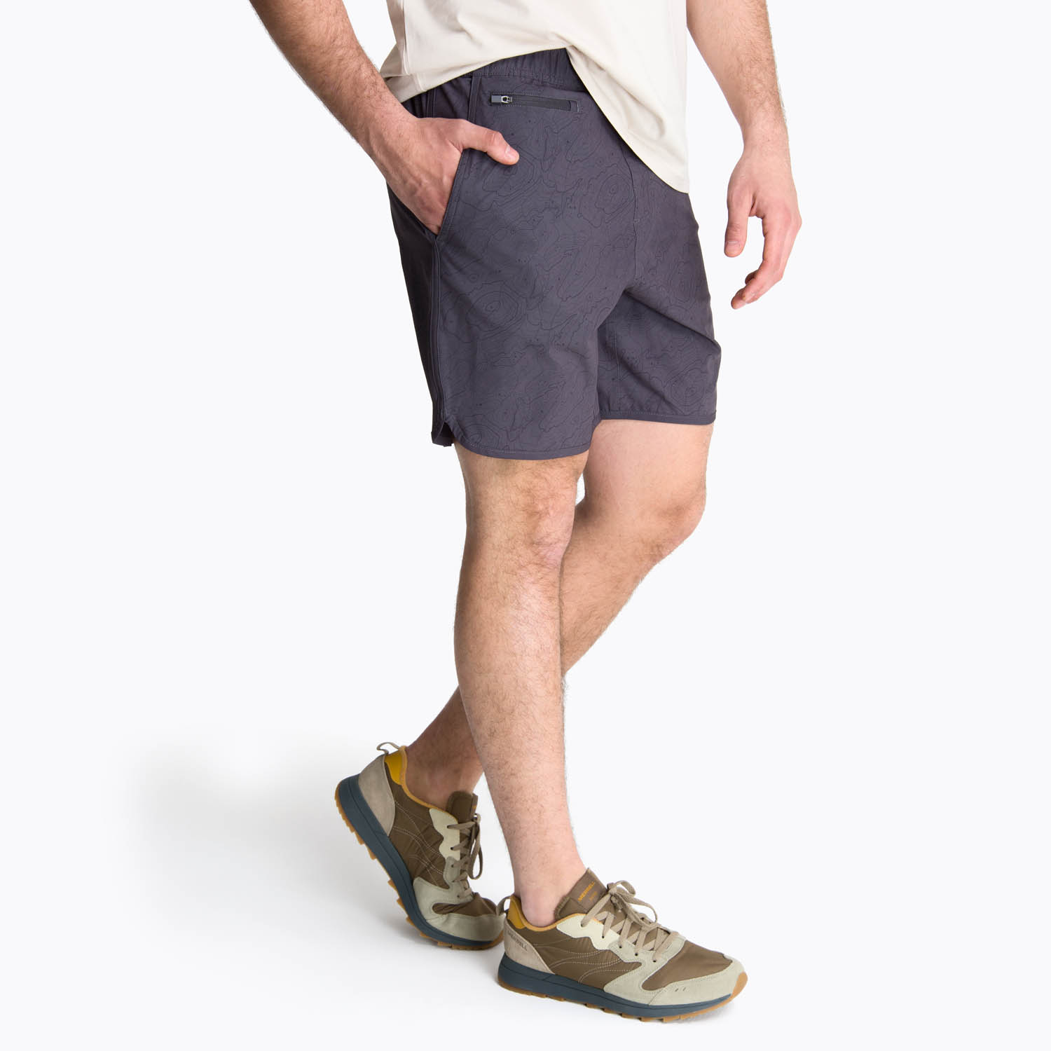 TRAJE DE BAÑO HOMBRE AUCKLAND GRIS OSCURO MERRELL - 2