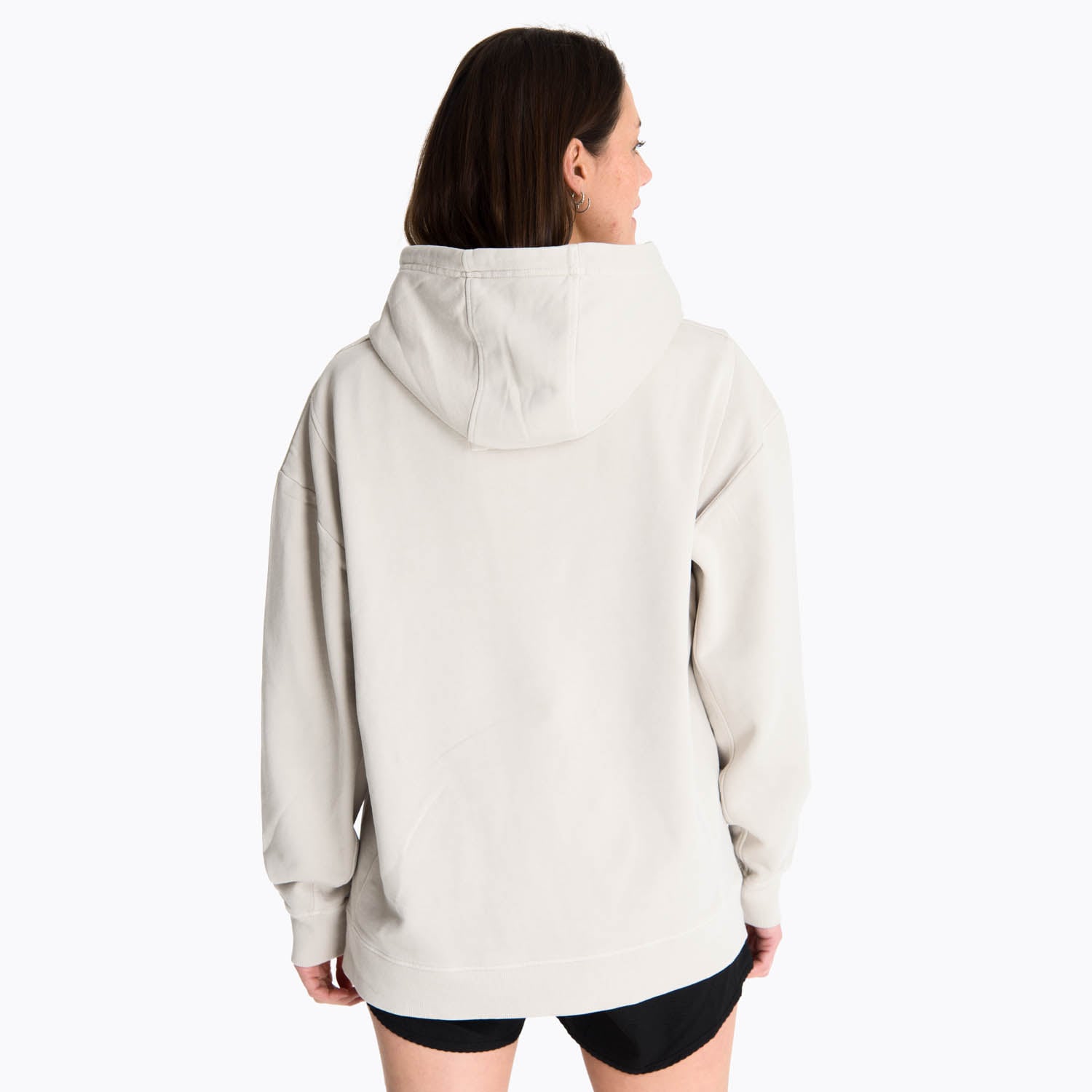 POLERON MUJER HOODIE AREWHANA CREMA MERRELL - 4
