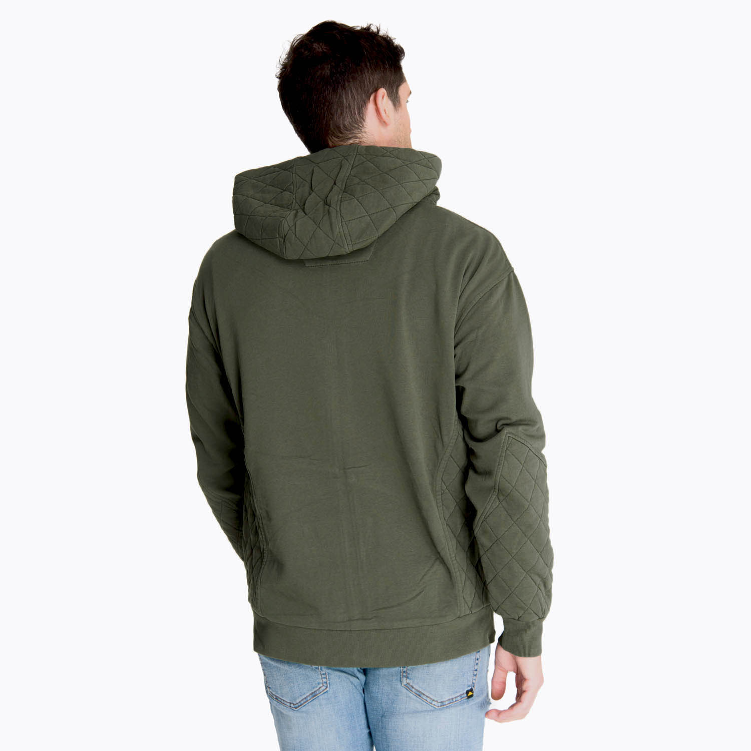 POLERON HOMBRE RUSSELL VERDE OSCURO MERRELL - 4