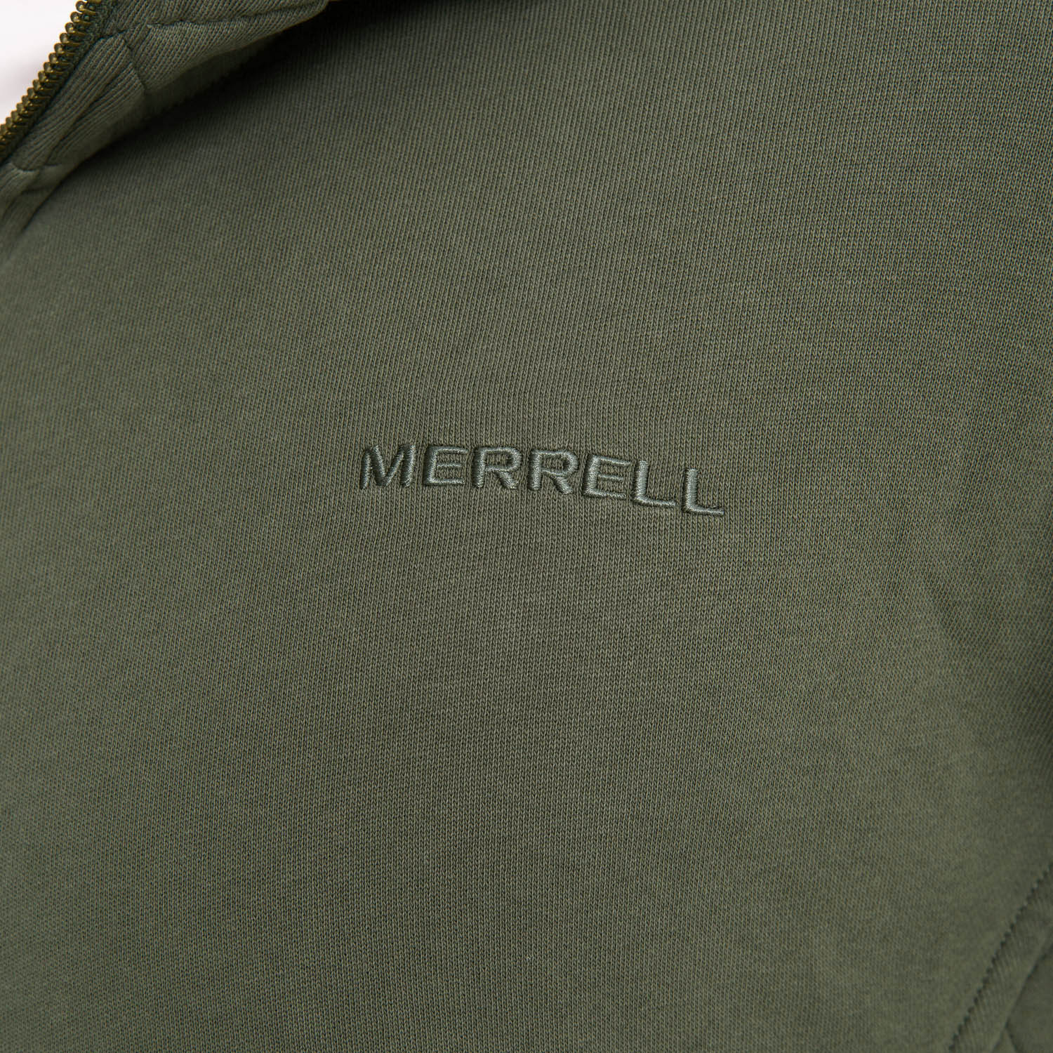 POLERON HOMBRE RUSSELL VERDE OSCURO MERRELL - 6