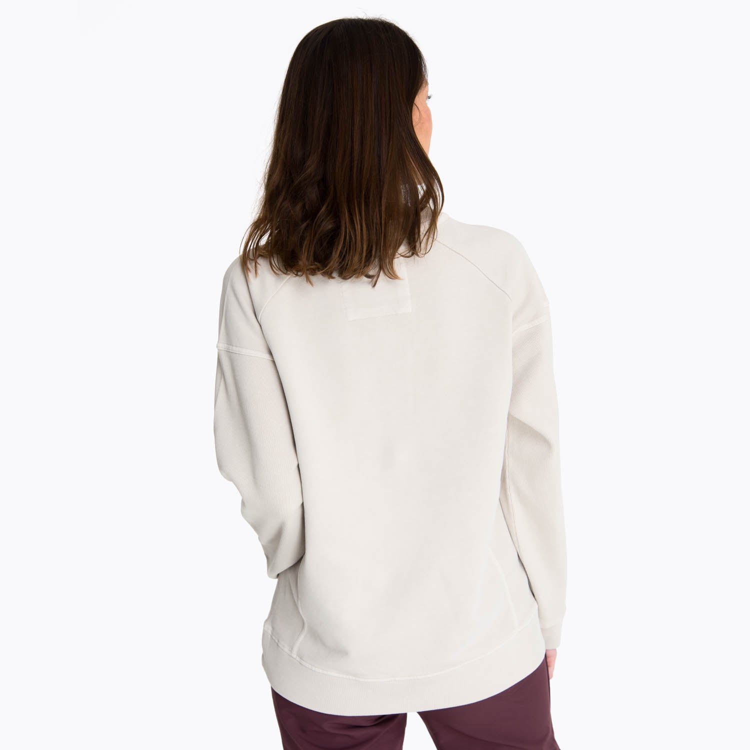 POLERON MUJER CREWNECK POKIHA CREMA MERRELL - 4