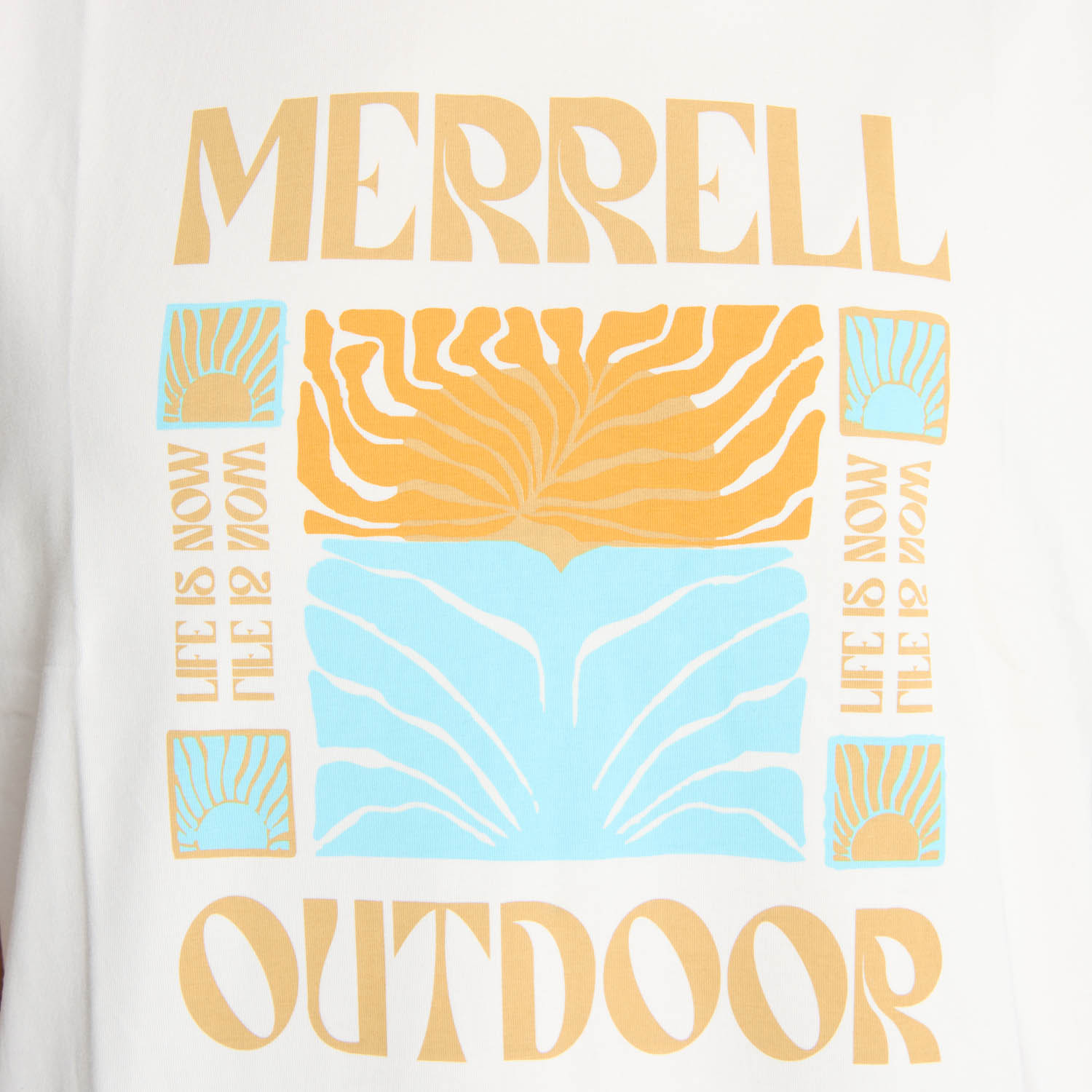POLERA MANGA CORTA MUJER KIRIKIRI CREMA  MERRELL - 5