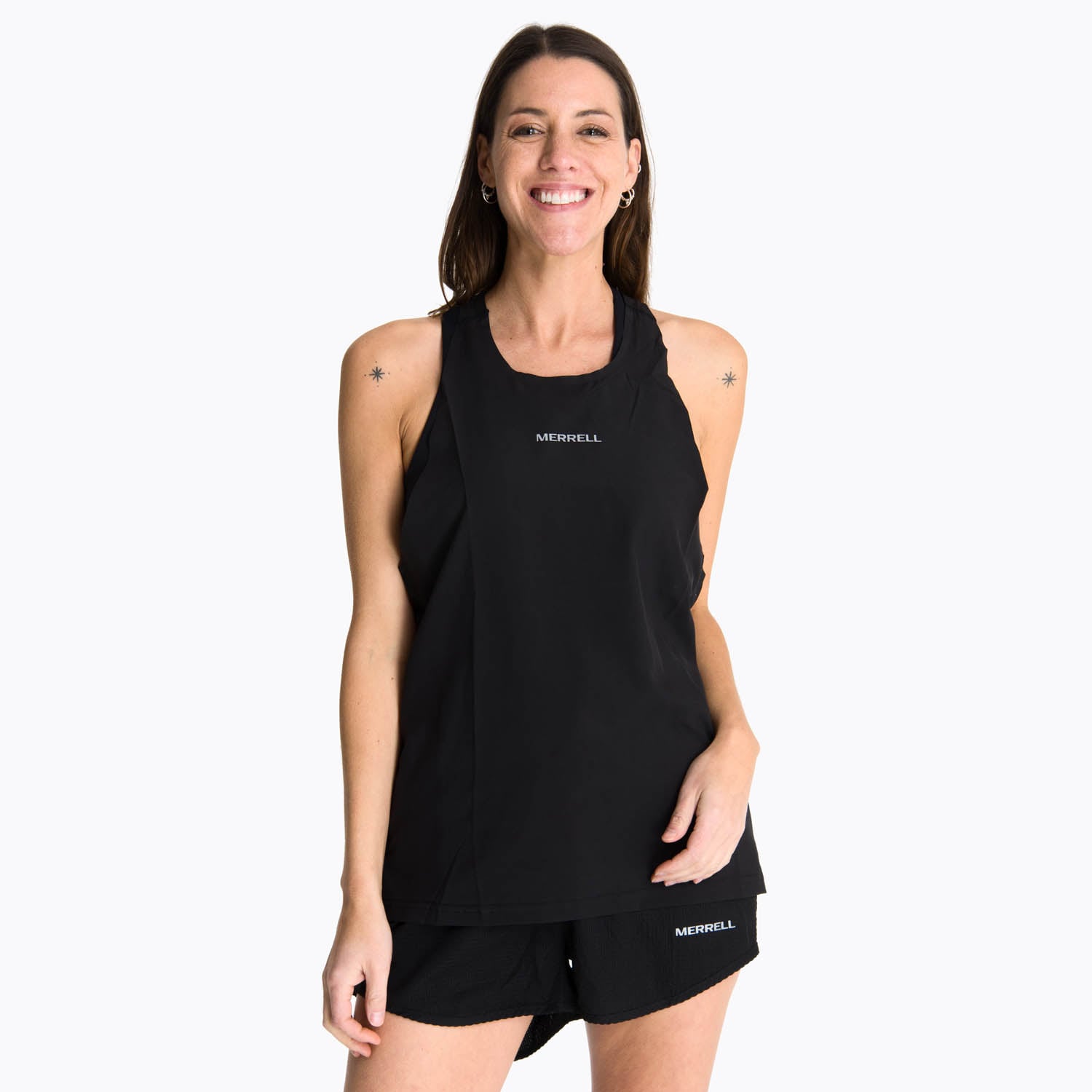 POLERA SIN MANGAS MUJER OTERE NEGRO MERRELL - 1