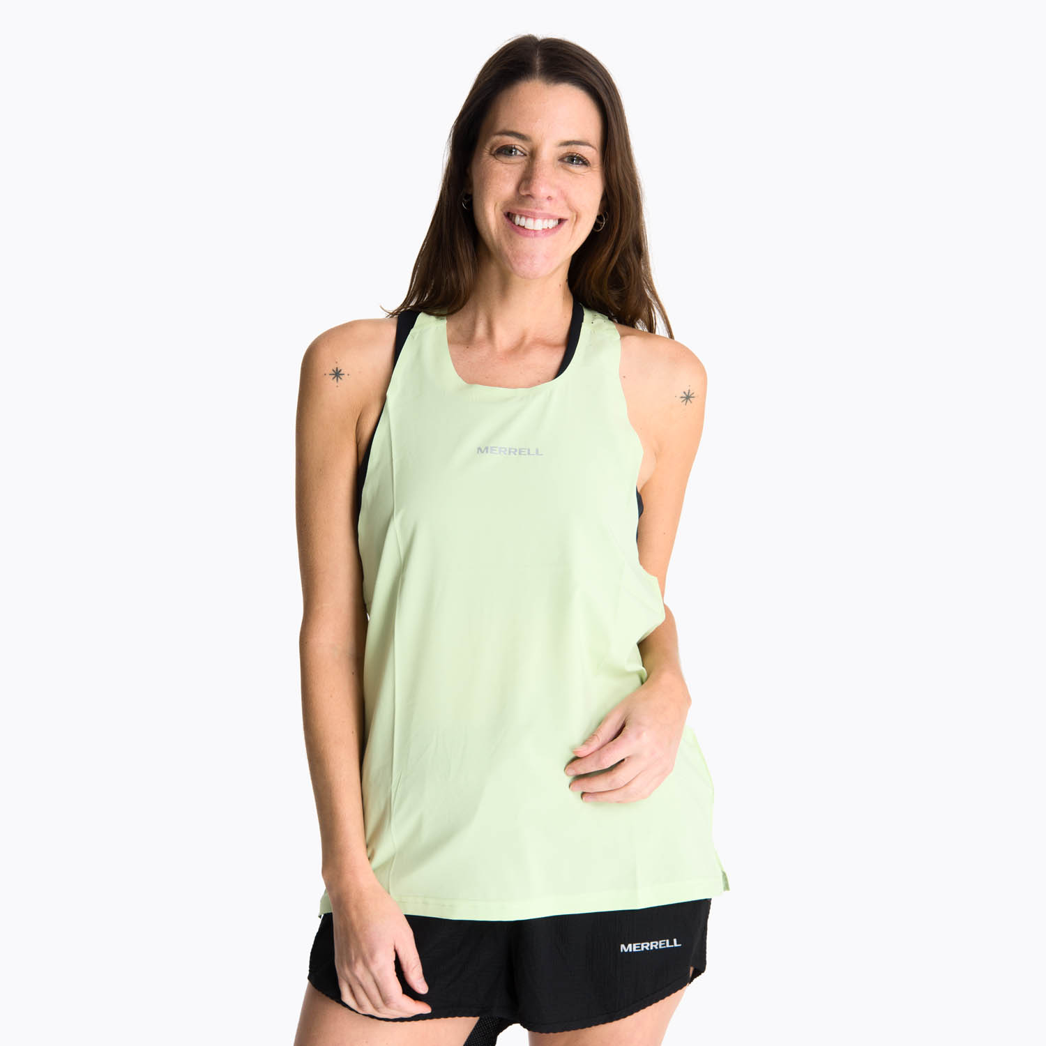 MERRELL POLERA SIN MANGAS MUJER OTERE VERDE CLARO  MERRELL