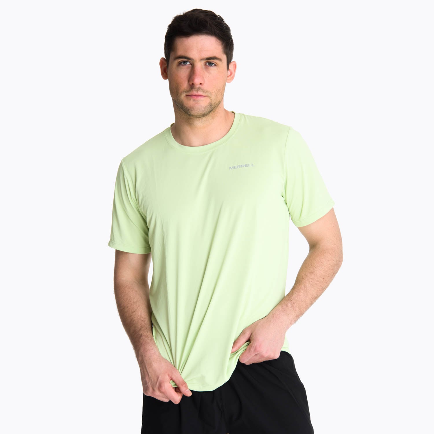 POLERA MANGA CORTA HOMBRE BIRDSVILLE VERDE MERRELL - 1