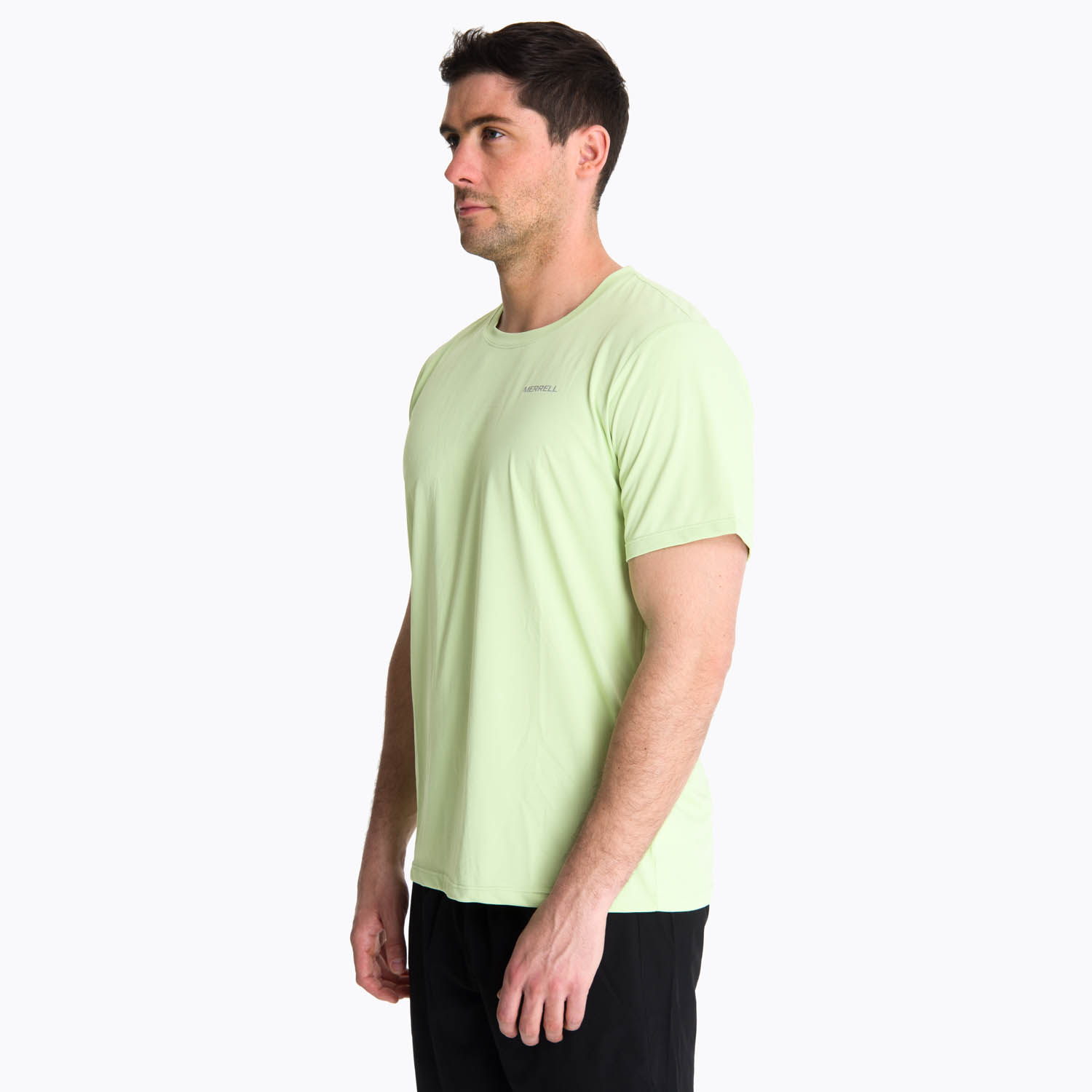POLERA MANGA CORTA HOMBRE BIRDSVILLE VERDE  MERRELL - 2