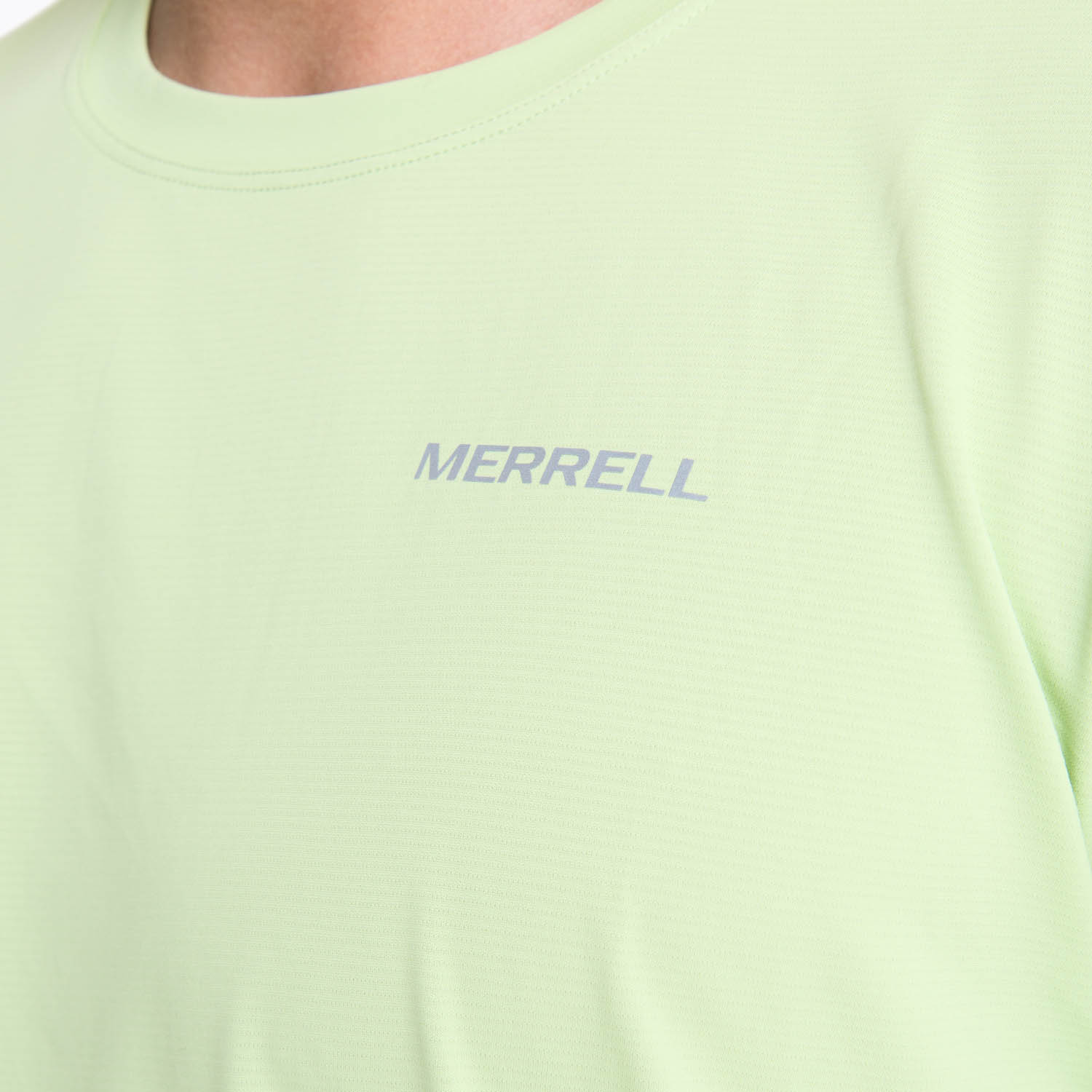 POLERA MANGA CORTA HOMBRE BIRDSVILLE VERDE  MERRELL - 6