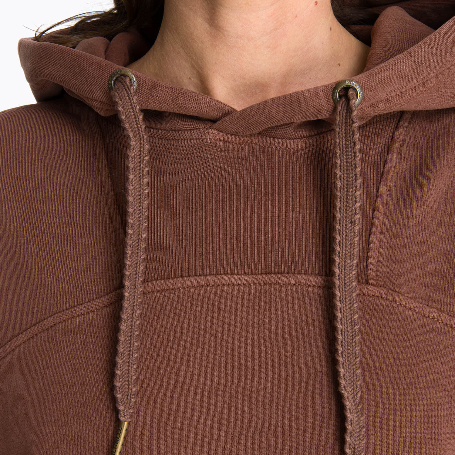 POLERON MUJER HOODIE AREWHANA TERRACOTA MERRELL - 6