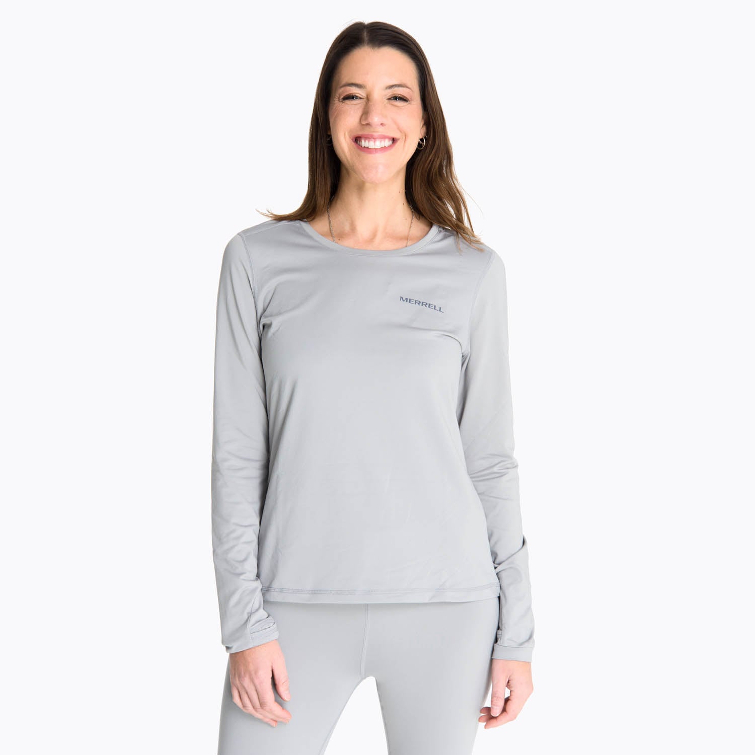 PRIMERA CAPA SUPERIOR MUJER HAMILTON GRIS MERRELL - 1