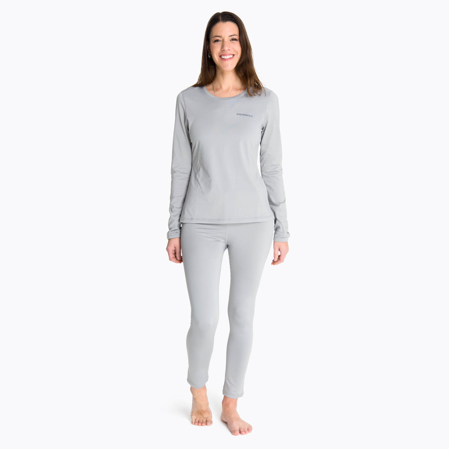 PRIMERA CAPA SUPERIOR MUJER HAMILTON GRIS MERRELL - 6