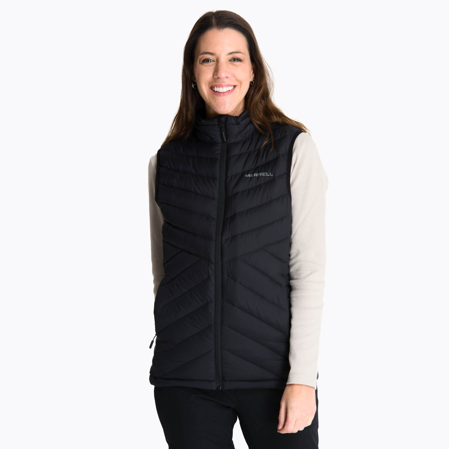 PARKA SIN MANGAS MUJER KAMERA NEGRO MERRELL - 1