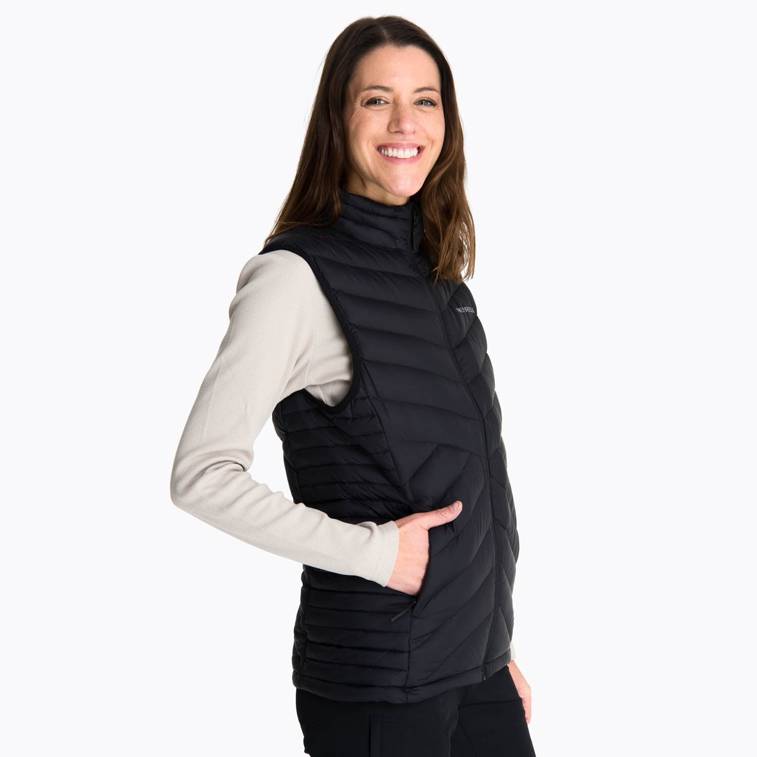 PARKA SIN MANGAS MUJER KAMERA NEGRO MERRELL - 2