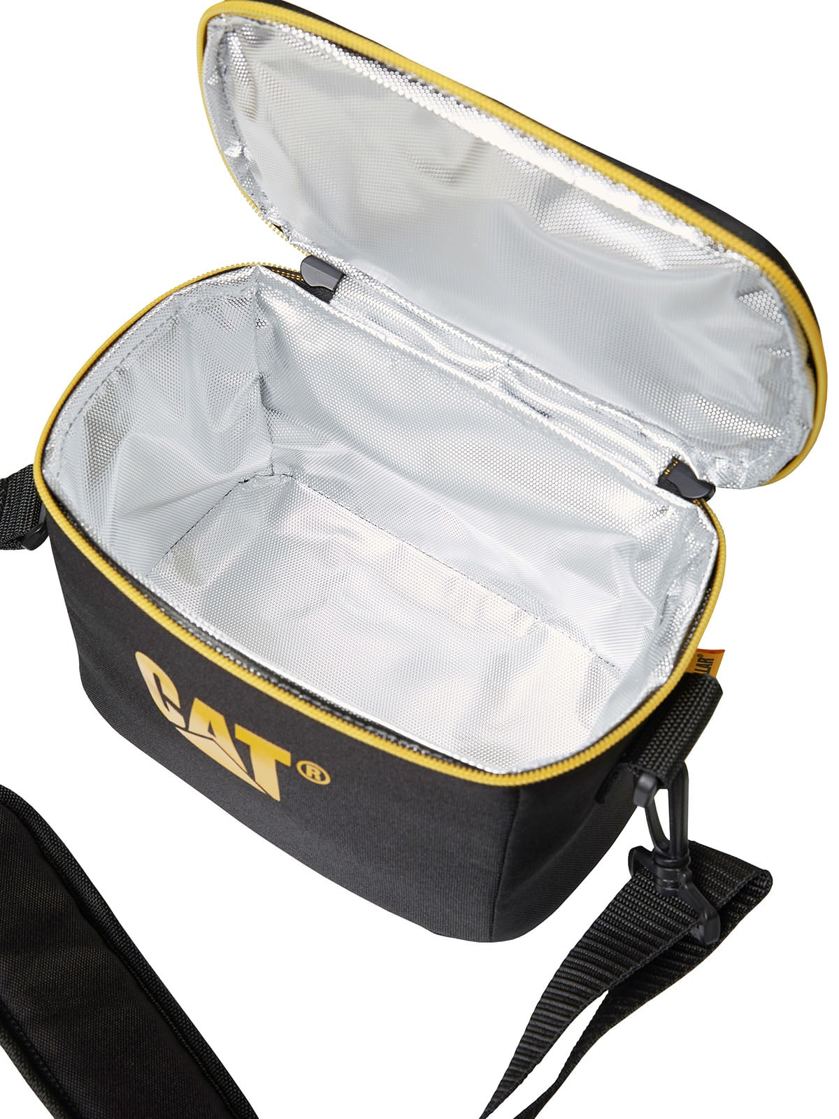 BOLSO COOLER 6 LATAS NEGRO CAT - 4