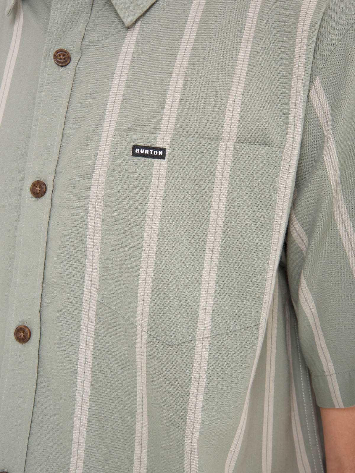 CAMISA M/C HOMBRE CLASSIC LINES VERDE BURTON - 4