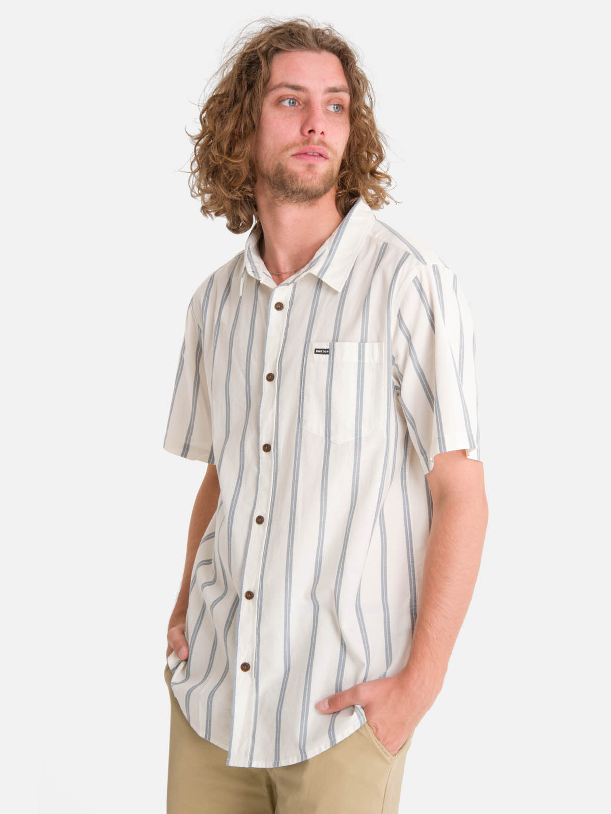 CAMISA M/C HOMBRE CLASSIC LINES MULTICOLOR BURTON - 1