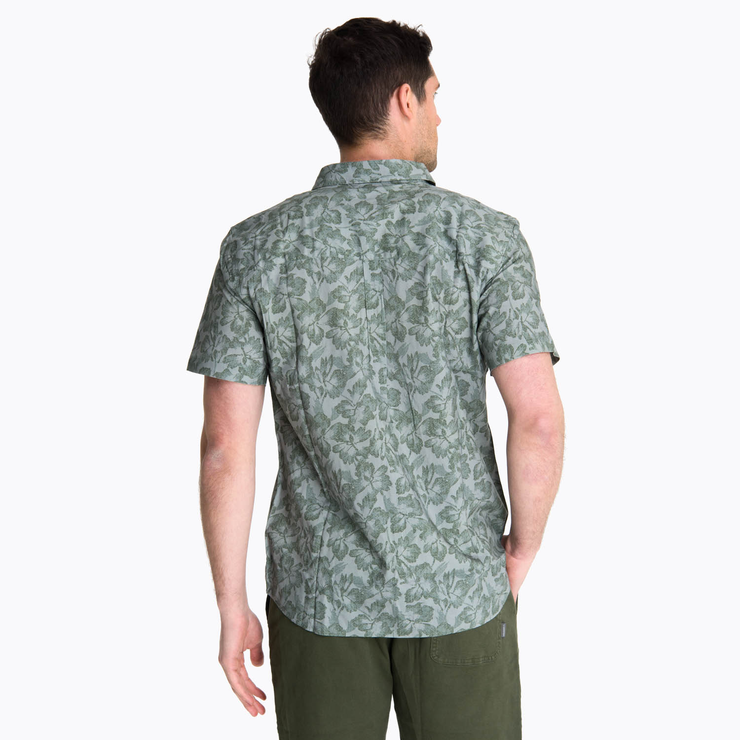 CAMISA MANGA CORTA HOMBRE BLUFF VERDE MERRELL - 4