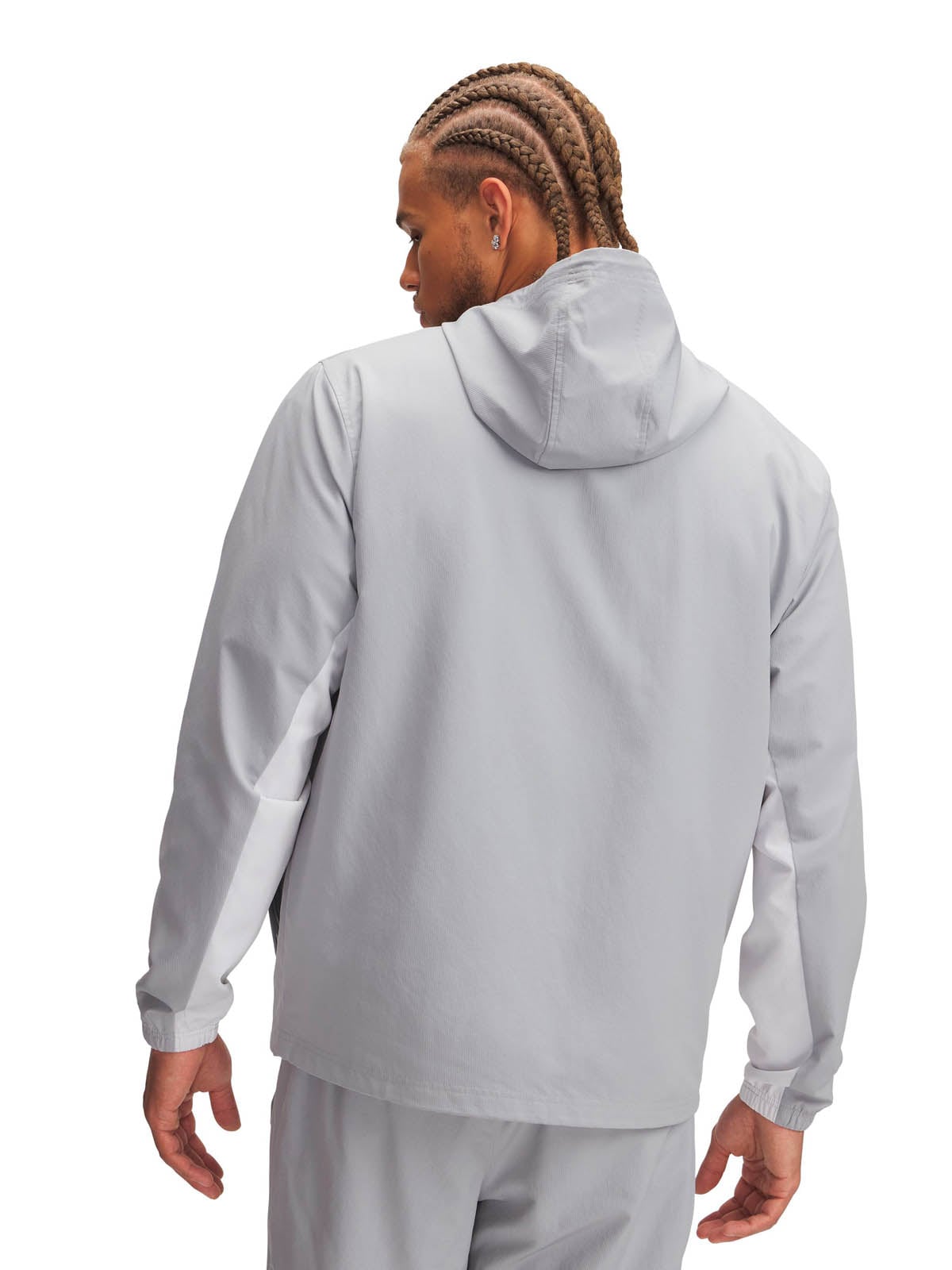 CORTAVIENTO LIFESTYLE PARA HOMBRE RIVAL WOVEN GRIS UA - 2