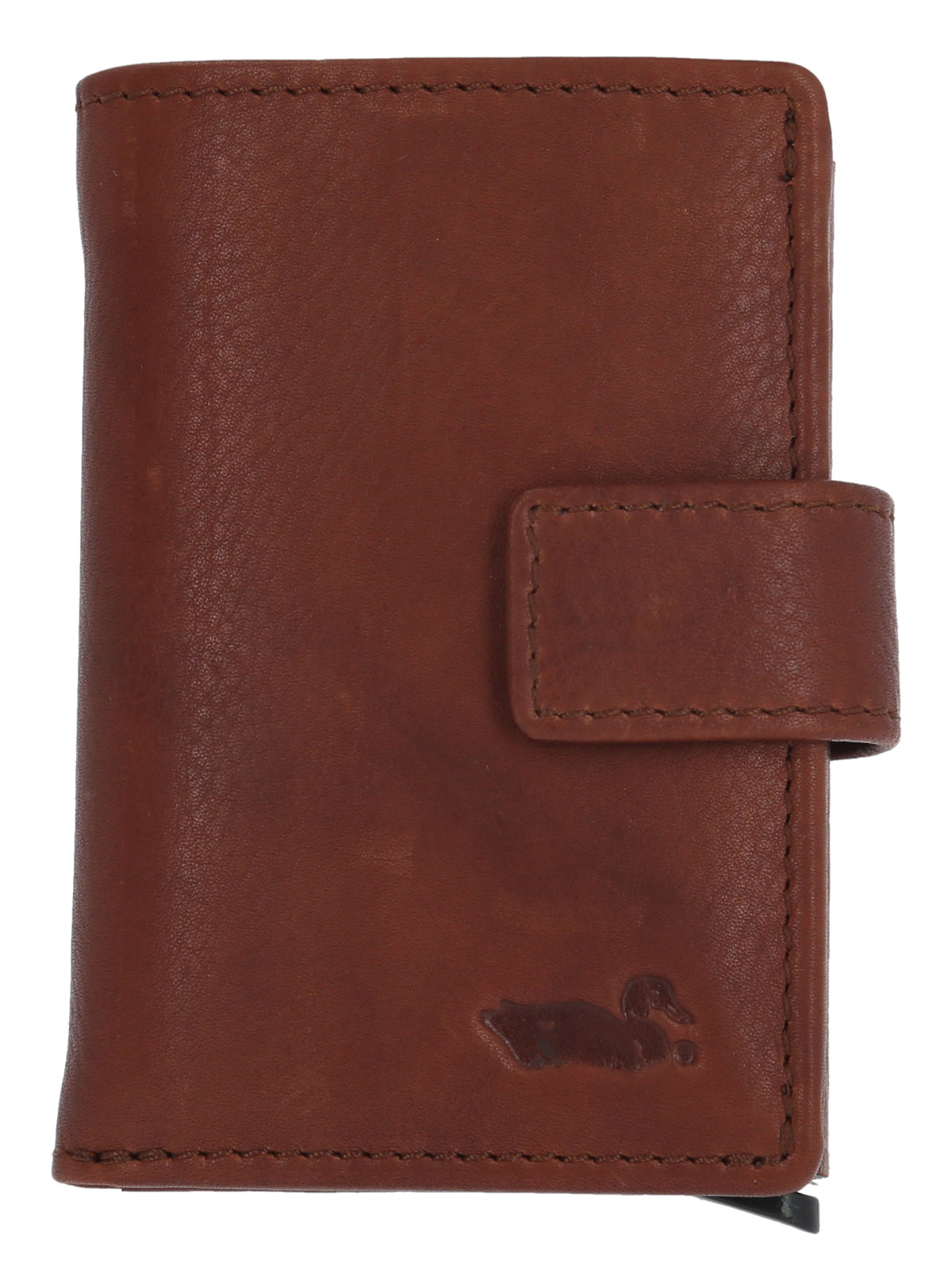BILLETERA CUERO HOMBRE AQ MULTICARDS CAFE  ROCKFORD - 1