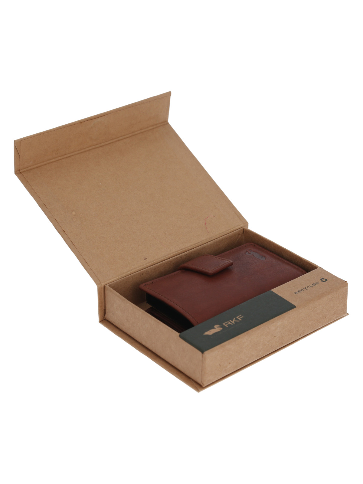 BILLETERA CUERO HOMBRE AQ MULTICARDS CAFE  ROCKFORD - 5