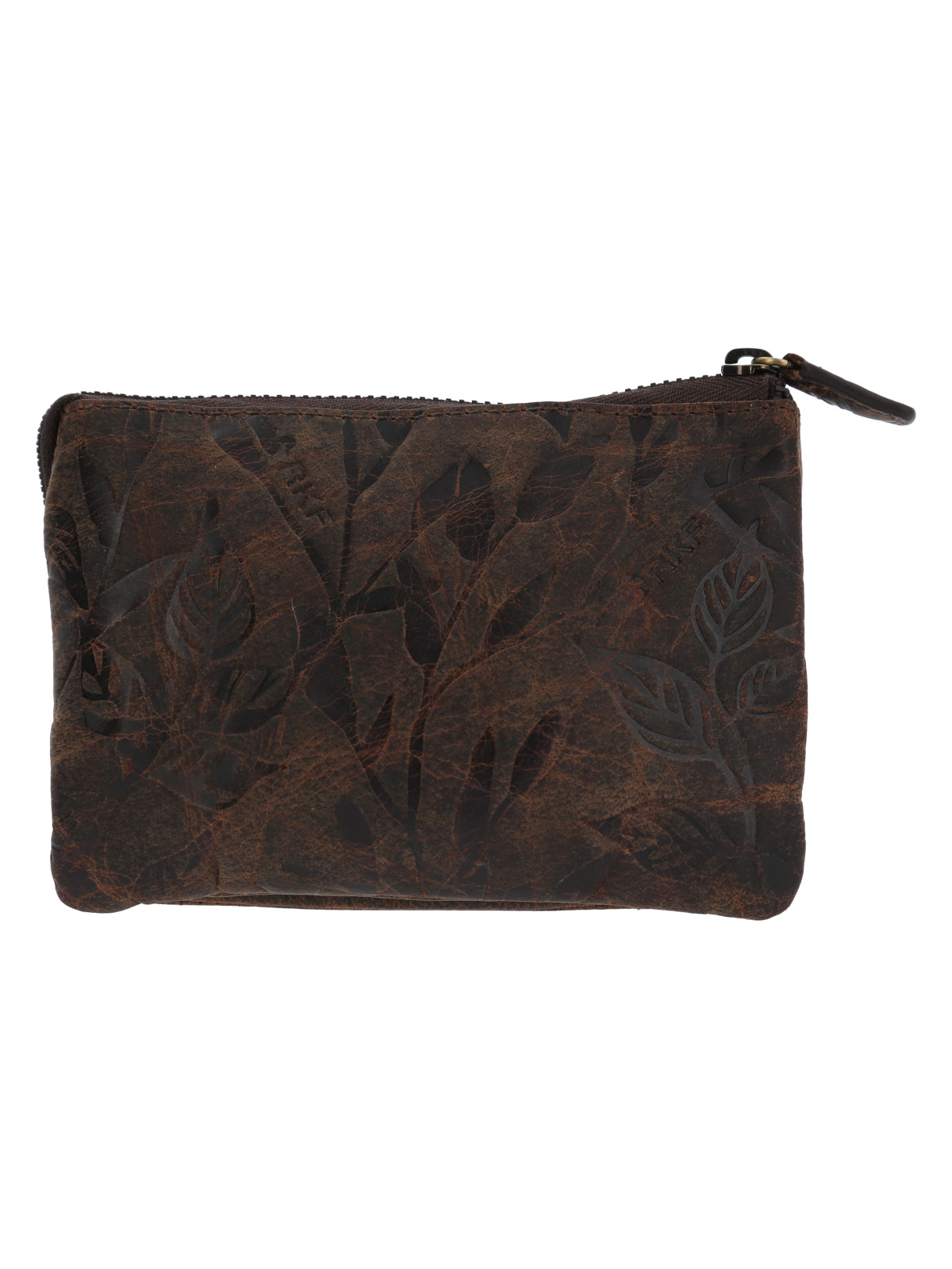BILLETERA CUERO MUJER HU LEAVES POUCH CAFE  ROCKFORD - 3