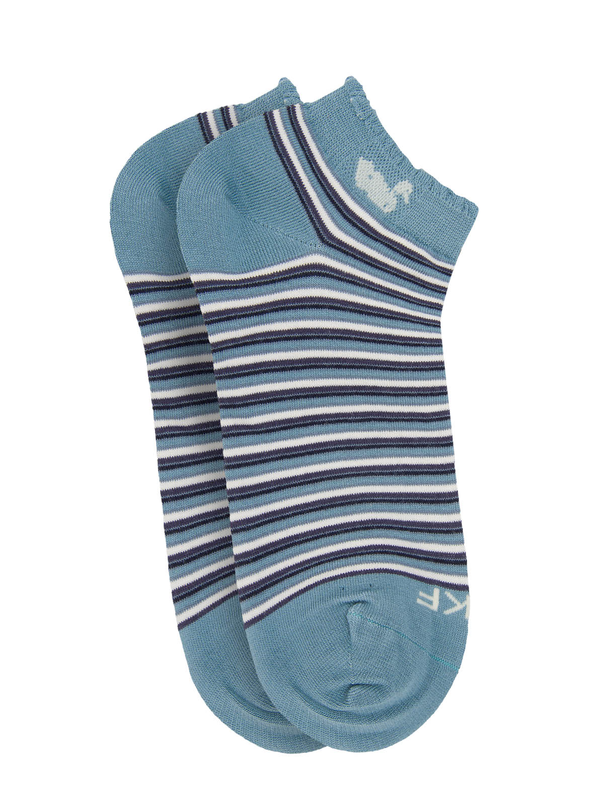 CALCETIN BAMBU MUJER PED ST STRIPE AZUL ROCKFORD - 2