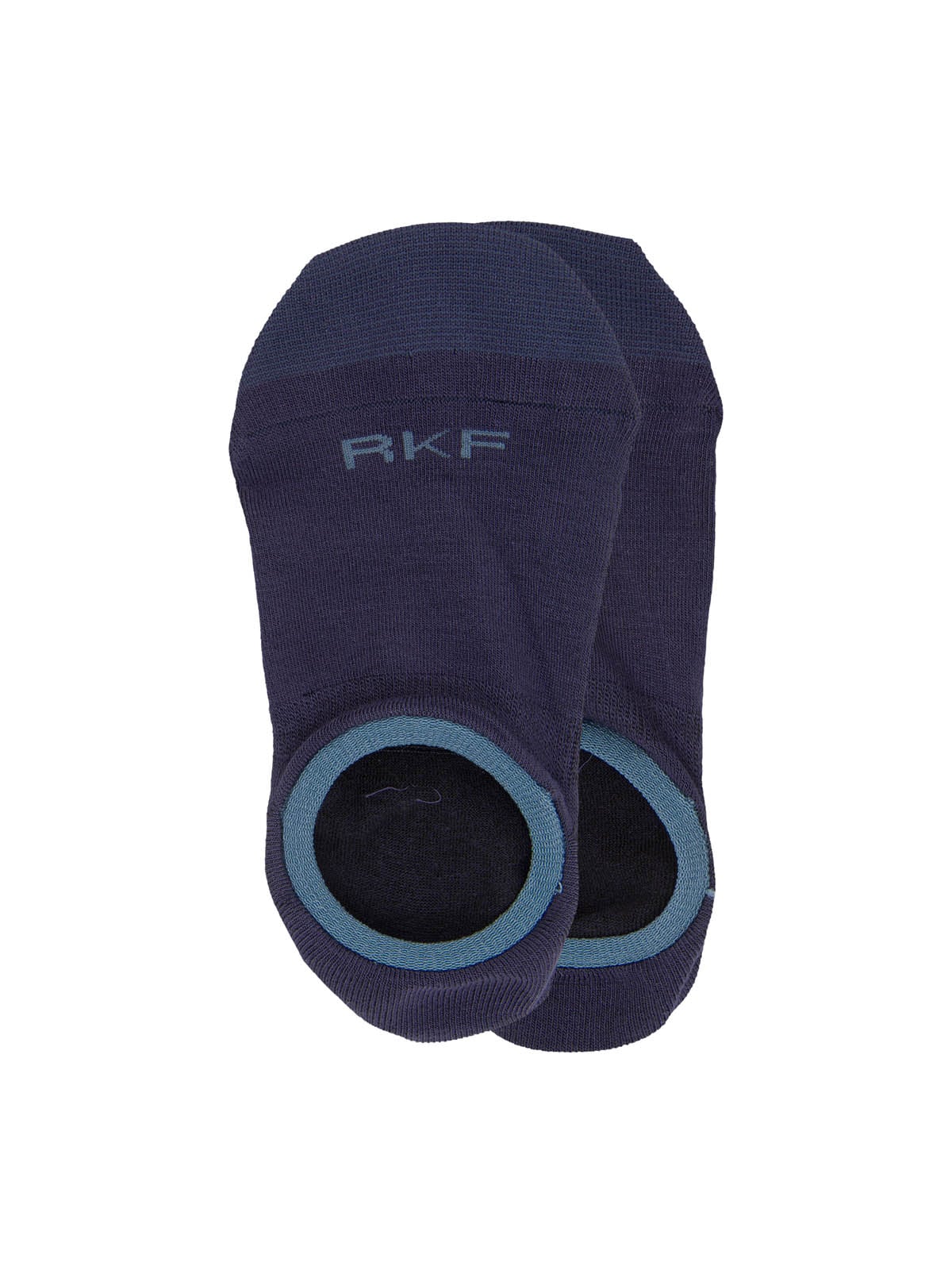 CALCETIN BAMBU MUJER INV LISO AZUL ROCKFORD - 2