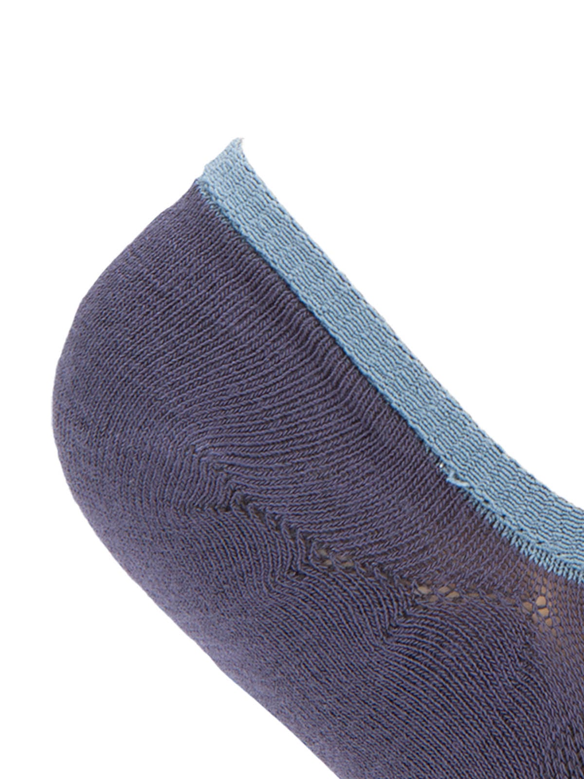 CALCETIN BAMBU MUJER INV LISO AZUL ROCKFORD - 3