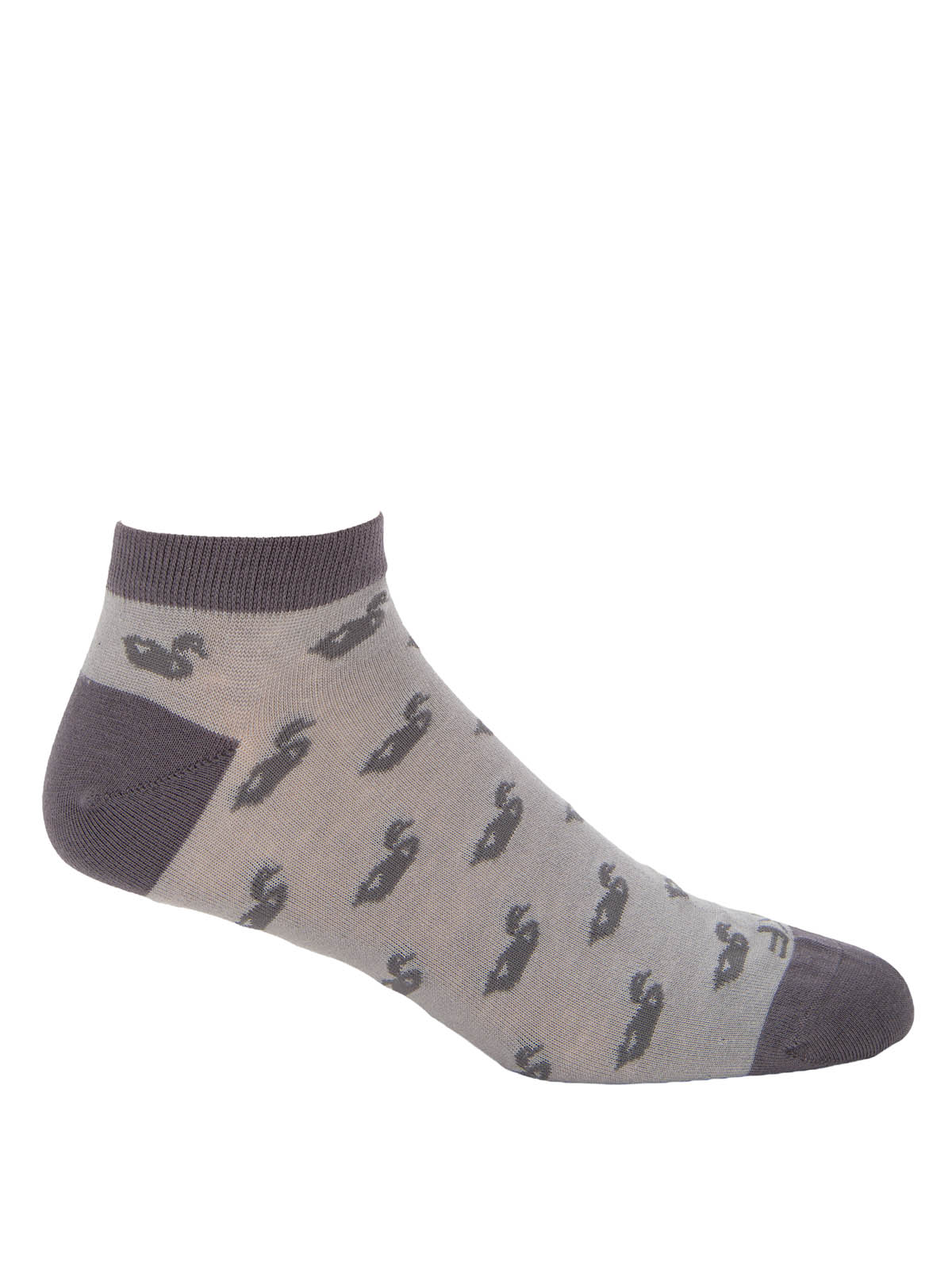 CALCETIN BAMBU HOMBRE PED DUCKS GRIS ROCKFORD - 1
