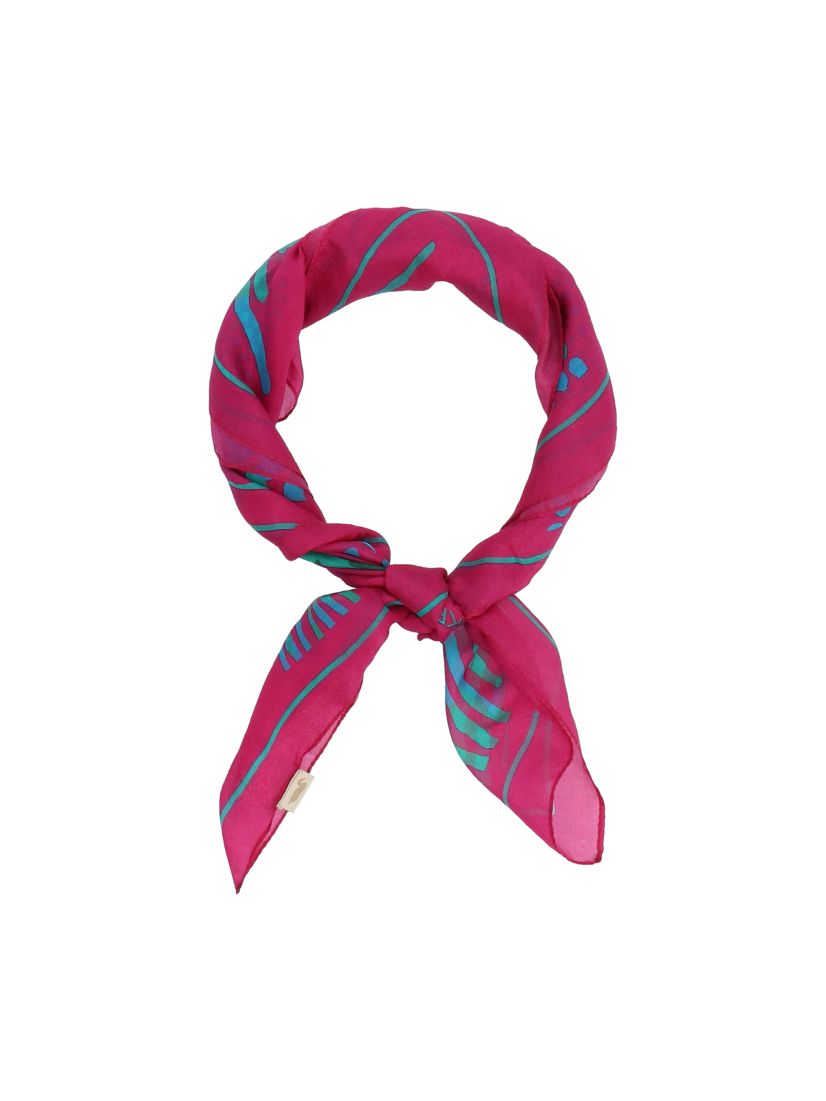 PAÑUELO SEDA MUJER RKF SILK SEA MULTICOLOR ROCKFORD - 1
