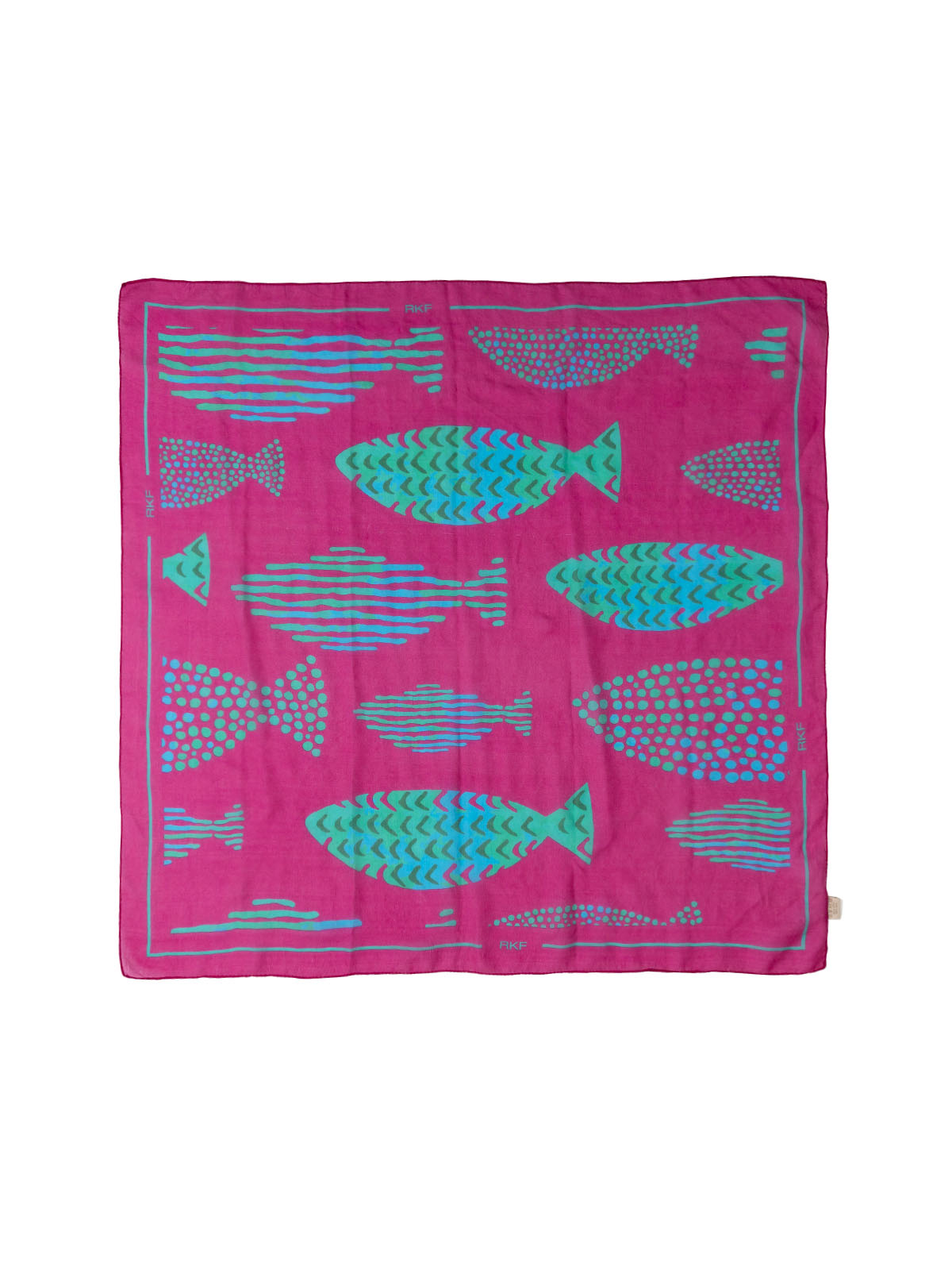PAÑUELO SEDA MUJER RKF SILK SEA MULTICOLOR ROCKFORD - 2