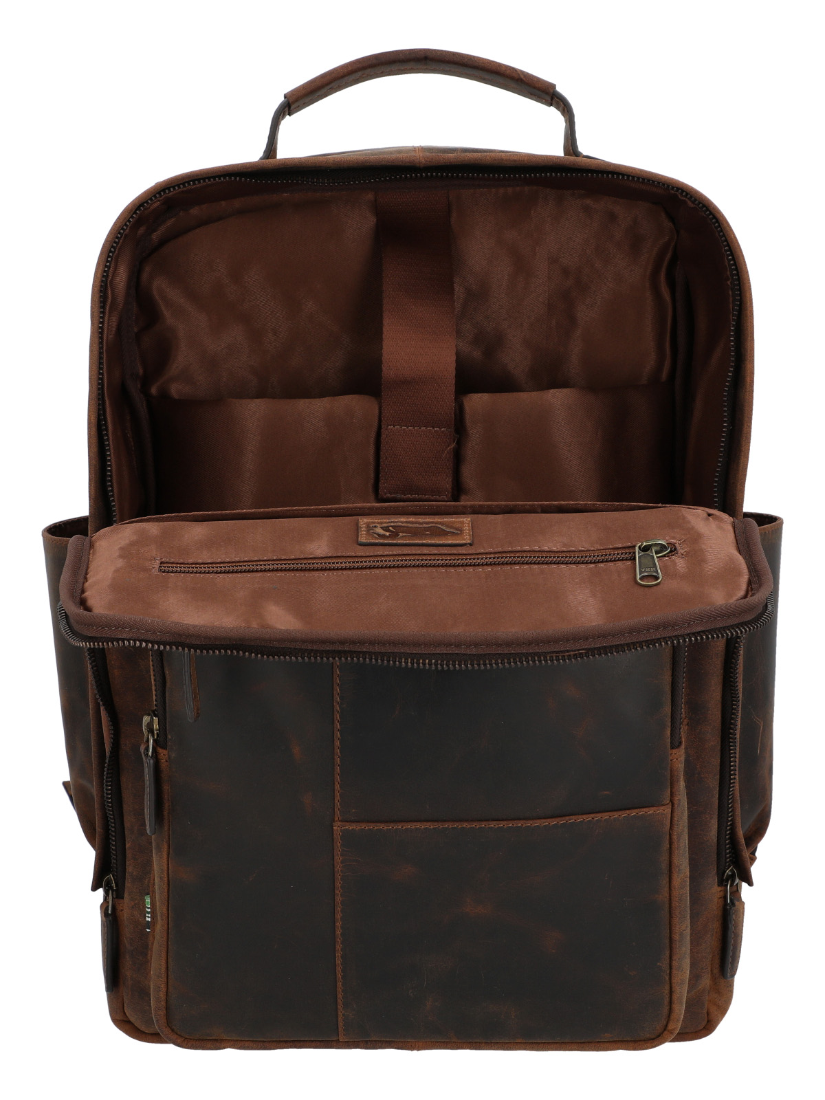 MOCHILA CUERO UNISEX HU PALERMO BACK CAFE  ROCKFORD - 4