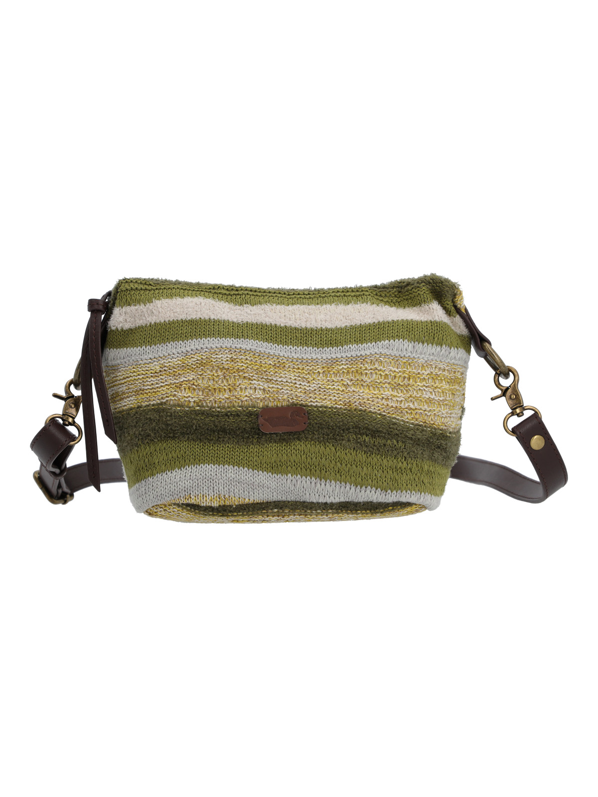 CARTERA MUJER CROCHET SAMBA CROSS VERDE ROCKFORD - 1