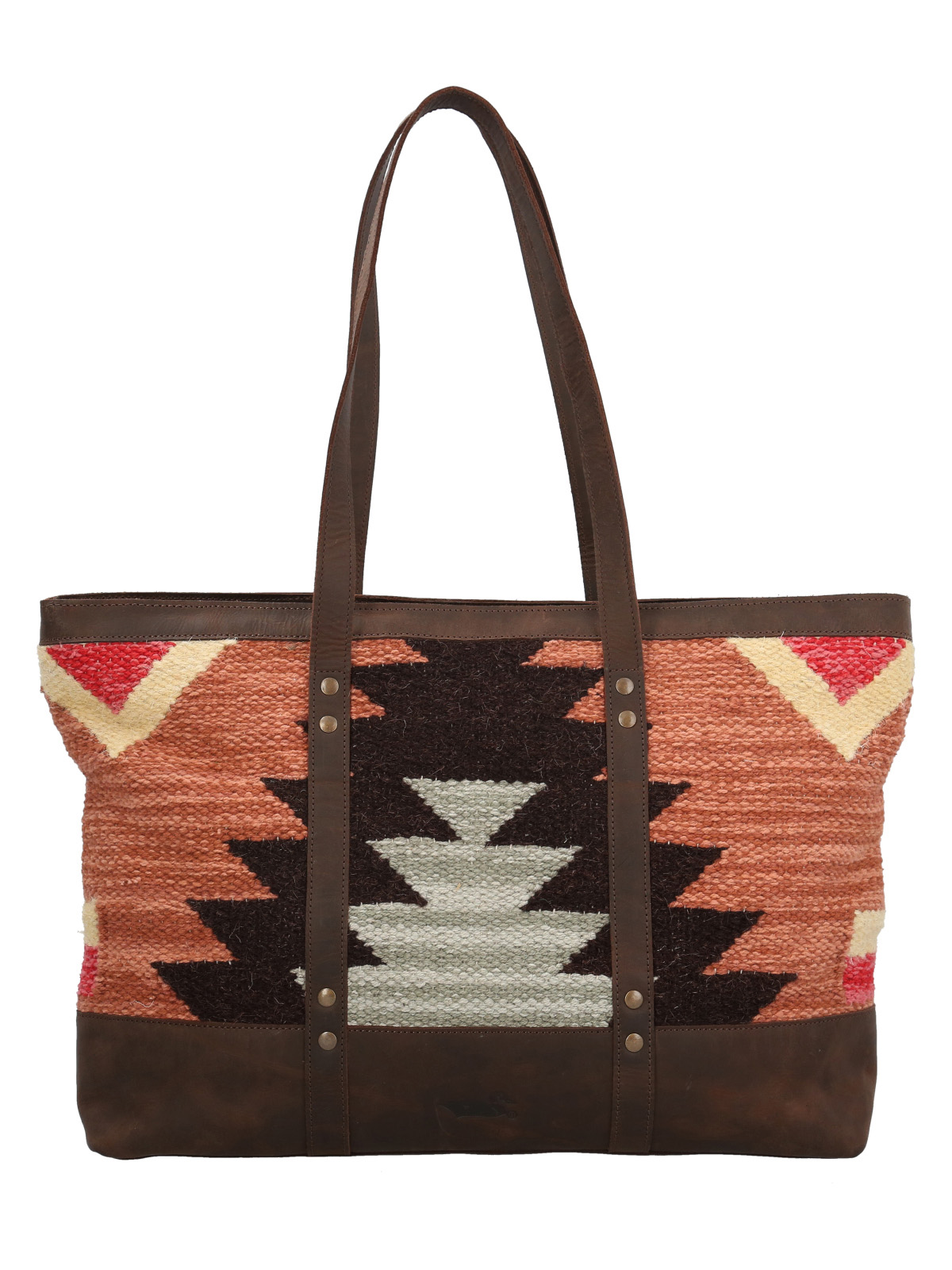 CARTERA CUERO MUJER KL AMAL TOTE MULTICOLOR ROCKFORD - 1