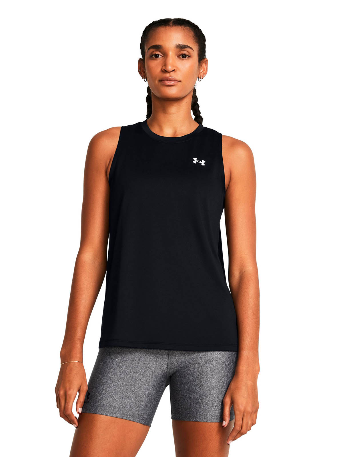 POLERA SIN MANGAS TRAINING PARA MUJER TECH NEGRO UA - 4
