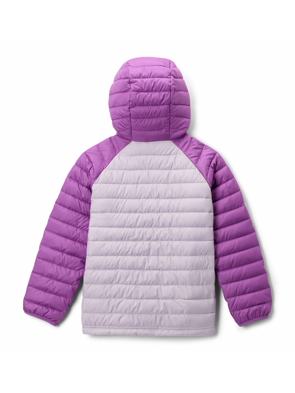 PARKA NIÑA POWDER LITE II HOOD MORADO COLUMBIA - 4