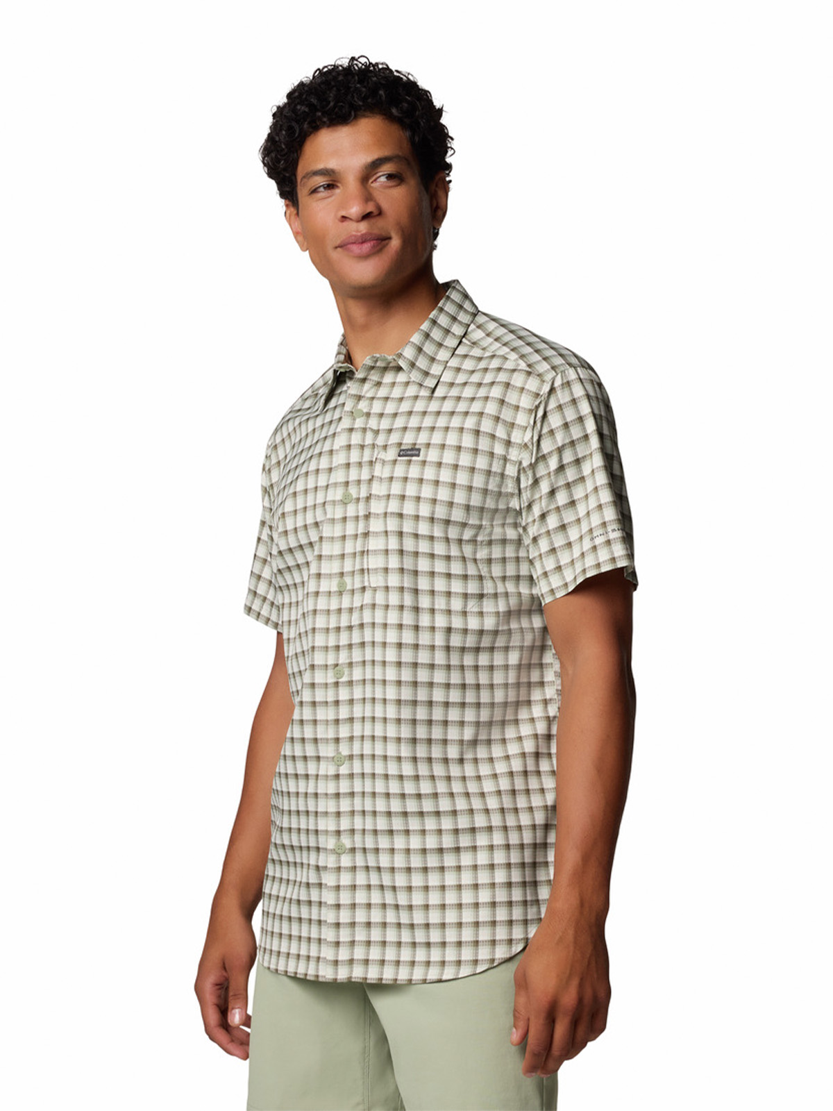 CAMISA M/C HOMBRE SILVER RIDGE LITE BEIGE COLUMBIA - 2