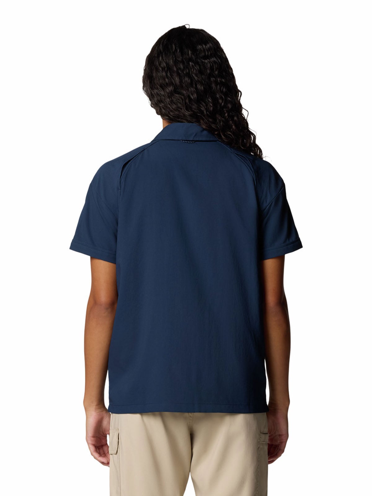 CAMISA M/C MUJER SILVER RIDGE UTILITY AZUL COLUMBIA - 5