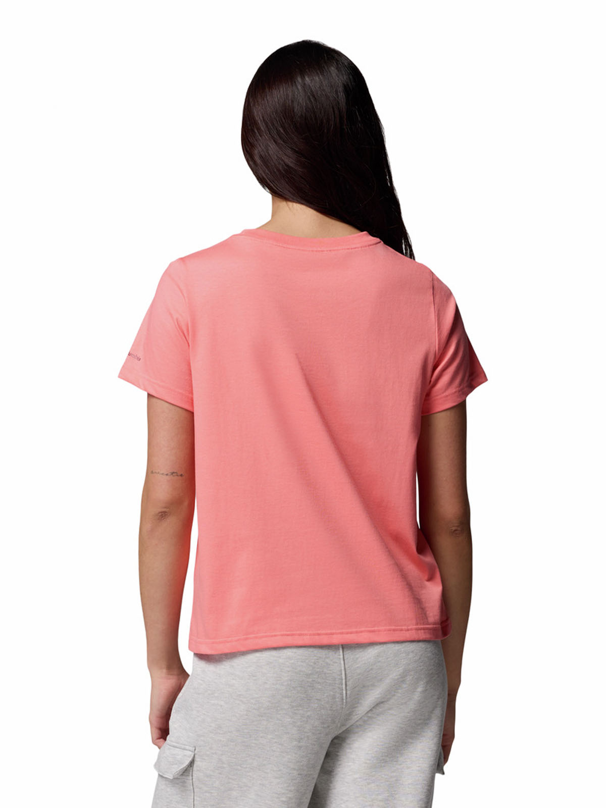 POLERA M/L MUJER ROLLING BEND GRAPHIC ROJO COLUMBIA - 5