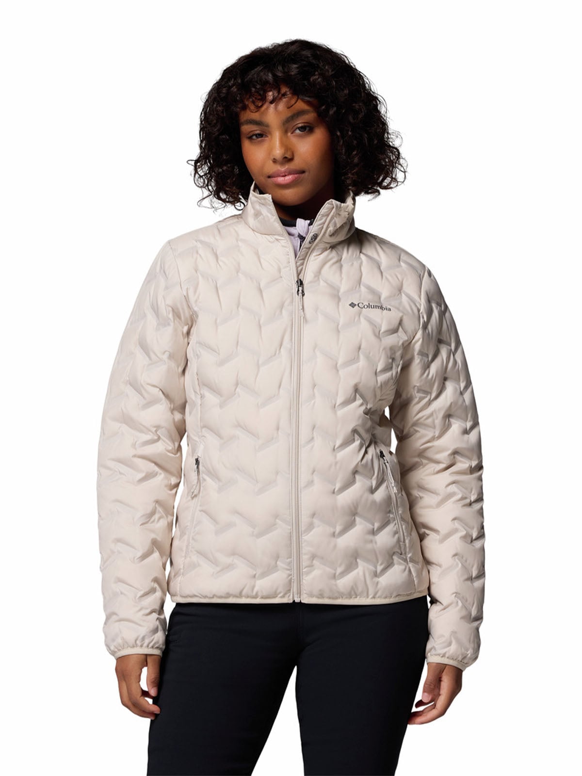 PARKA MUJER DELTA RIDGE II GRIS COLUMBIA - 1