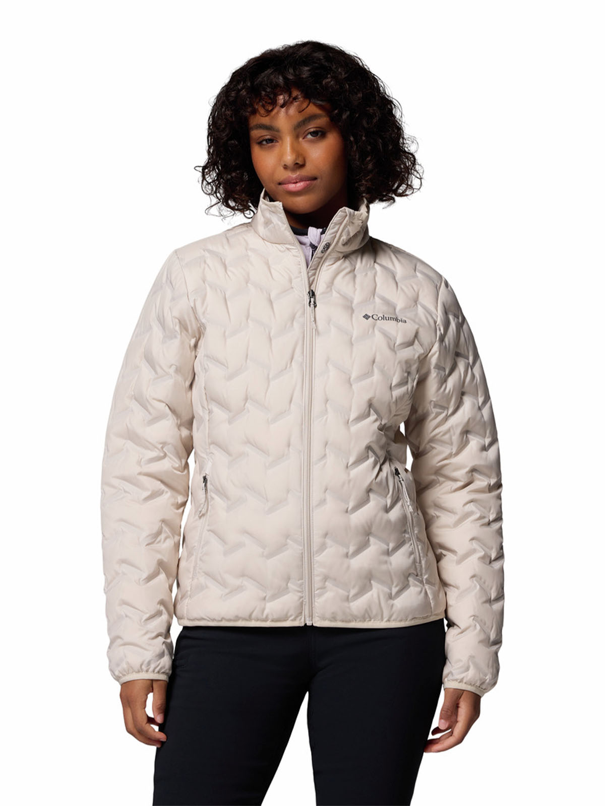 PARKA MUJER DELTA RIDGE II GRIS COLUMBIA - 1