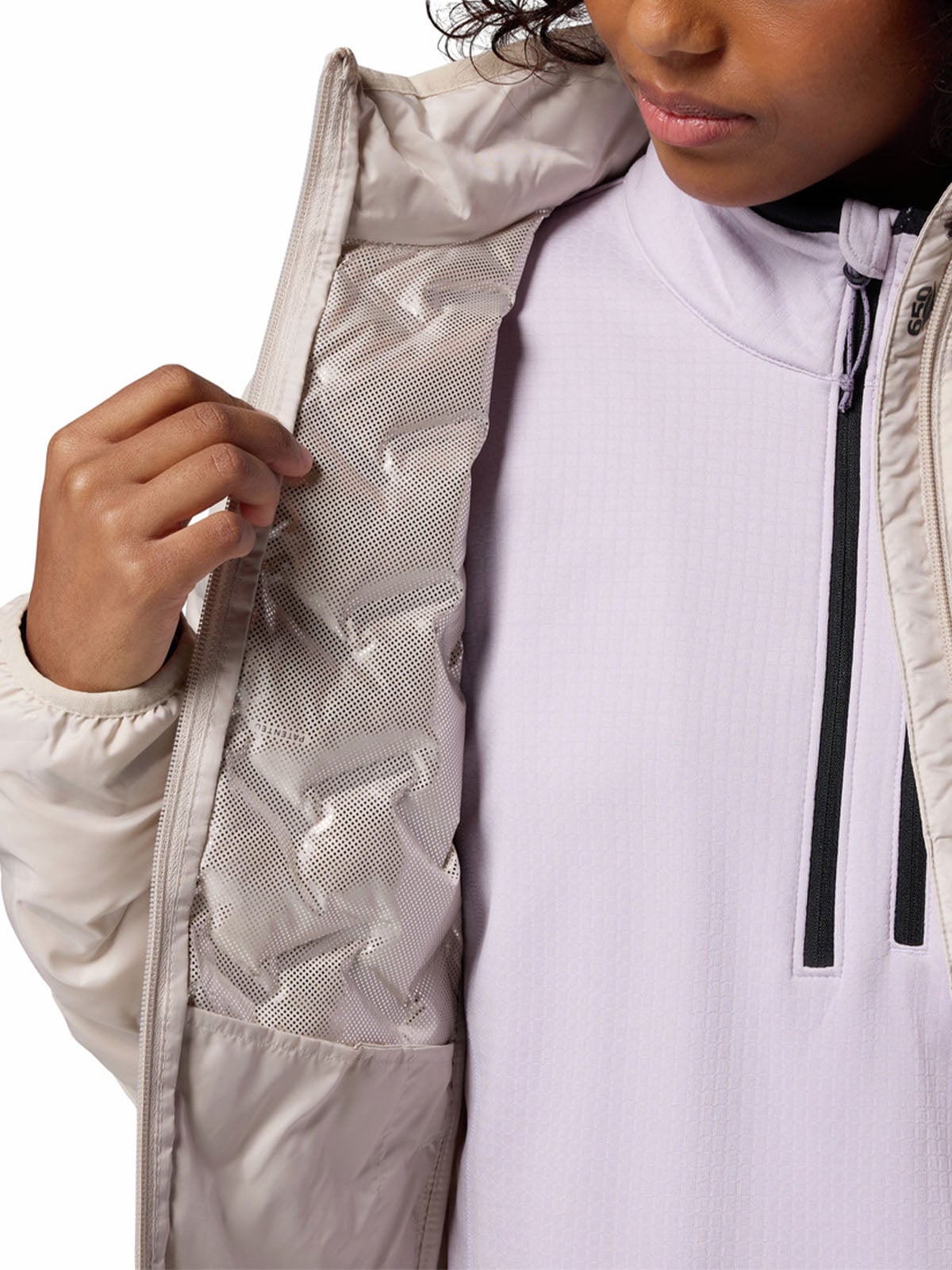 PARKA MUJER DELTA RIDGE II GRIS COLUMBIA - 4