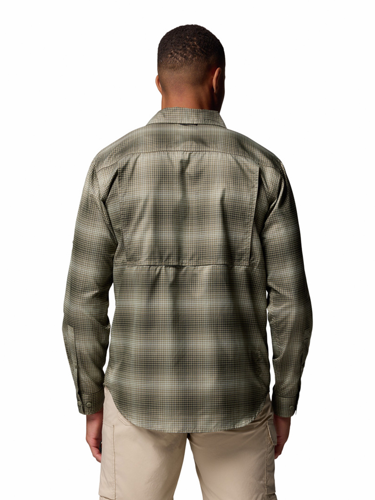 CAMISA M/L HOMBRE SILVER RIDGE UTILITY VERDE COLUMBIA - 6