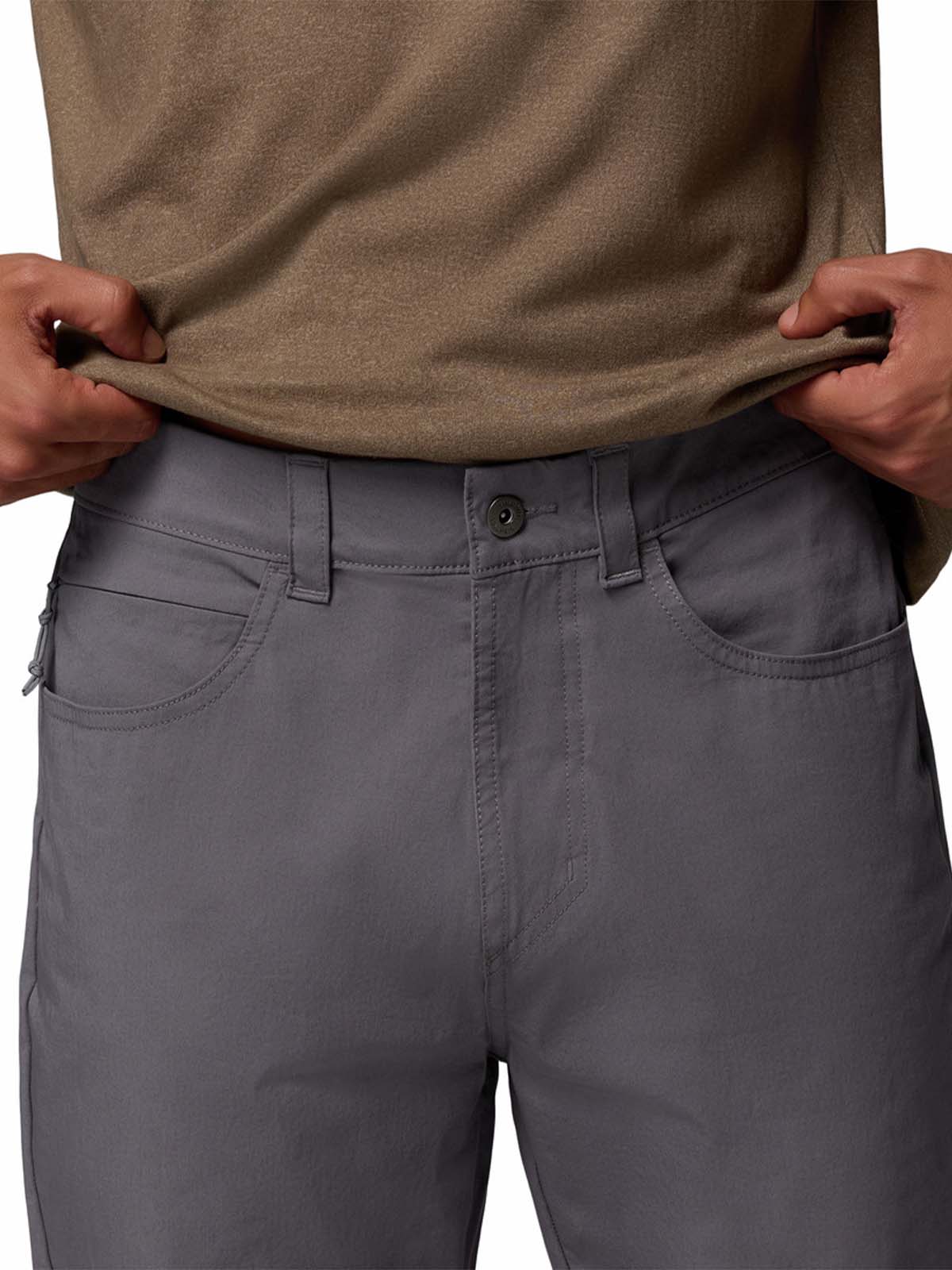 PANTALON HOMBRE ROC 5 POCKET GRIS COLUMBIA - 2